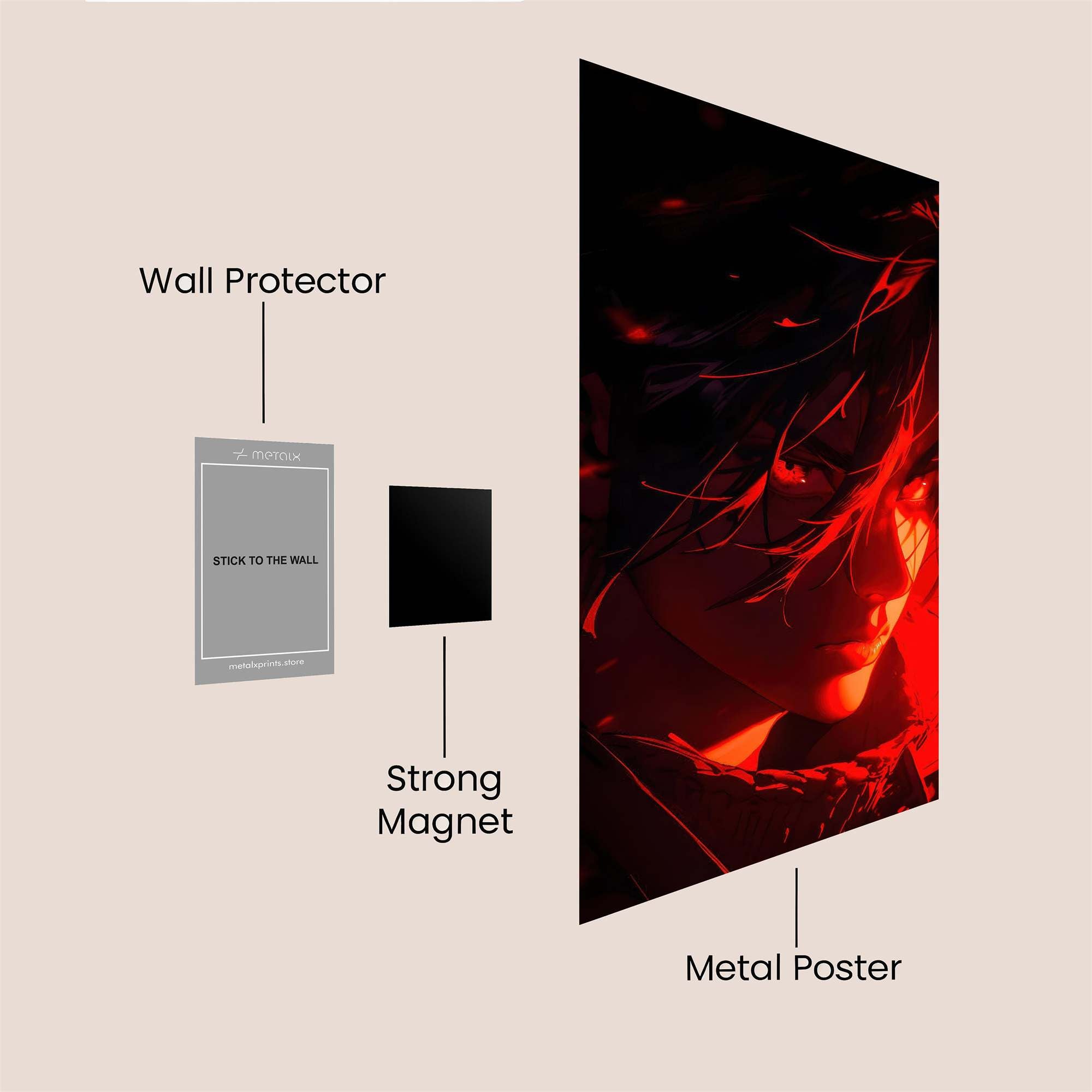 Shadowed Fury Safe Wall Magnetic / M
