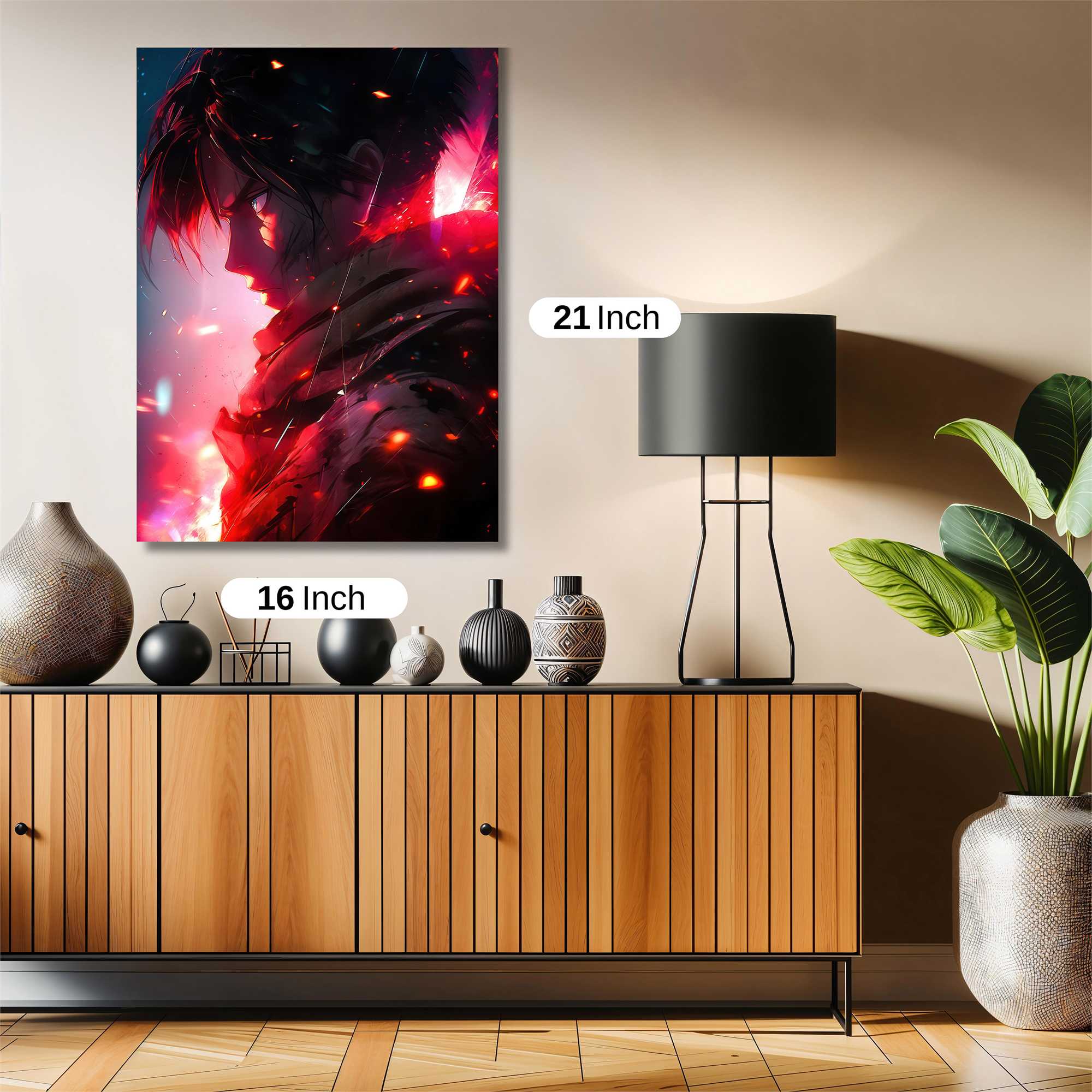 Eren Fiery Safe Wall Magnetic / M