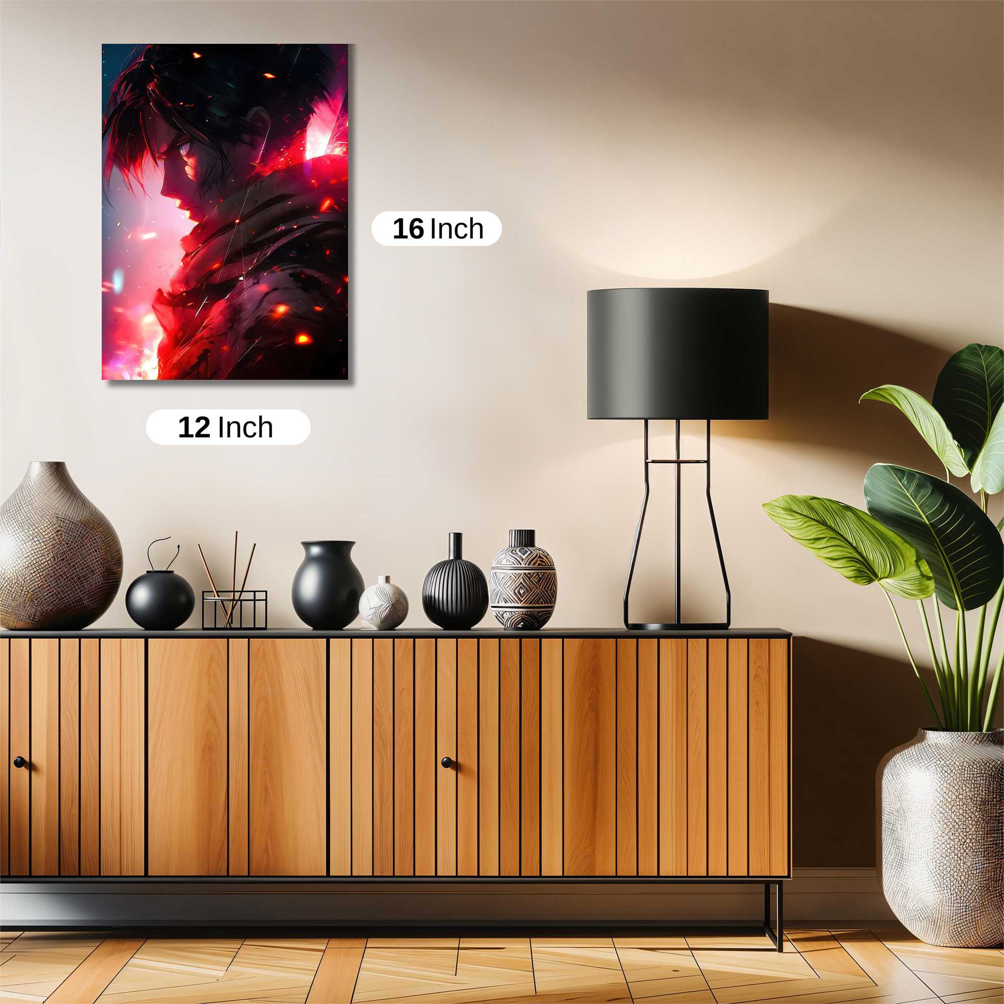 Eren Fiery Safe Wall Magnetic / M