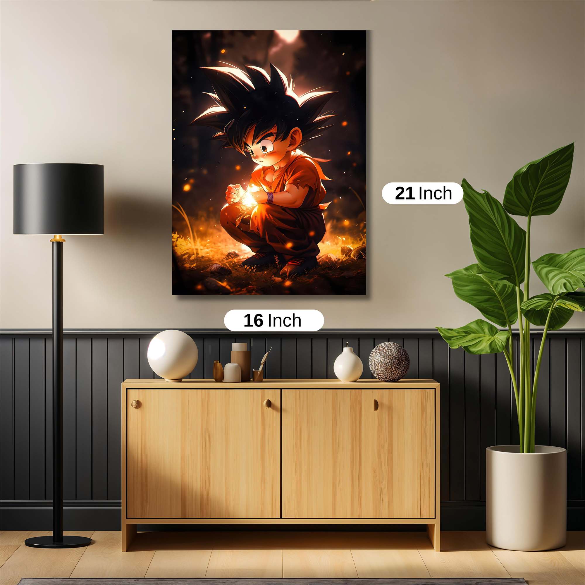 Goku Radiant Safe Wall Magnetic / M