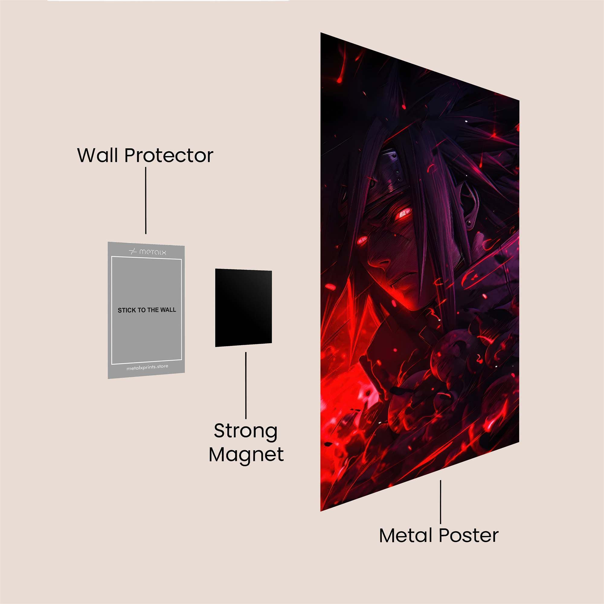 Madara Menace Safe Wall Magnetic / M