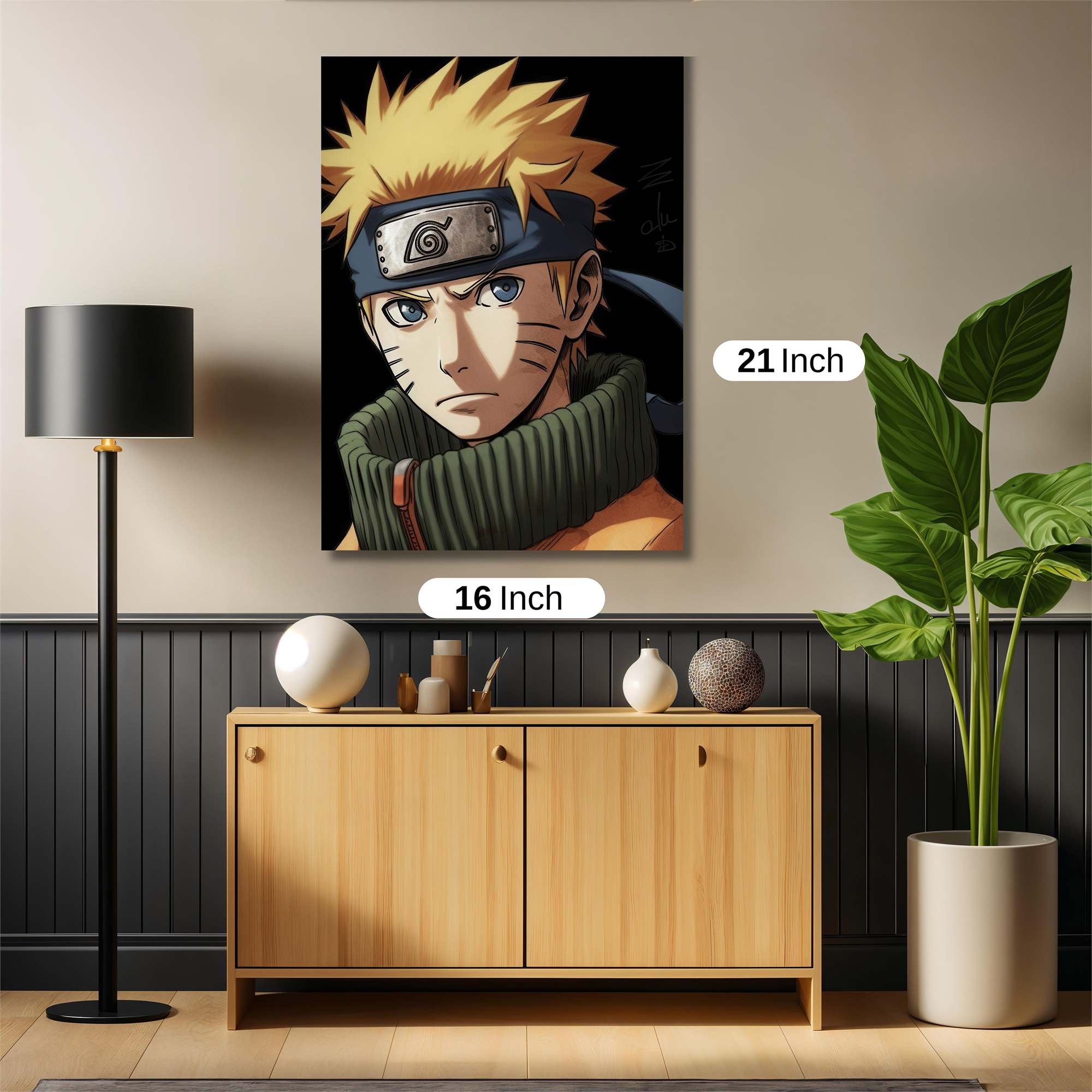 Naruto Resolute Safe Wall Magnetic / M