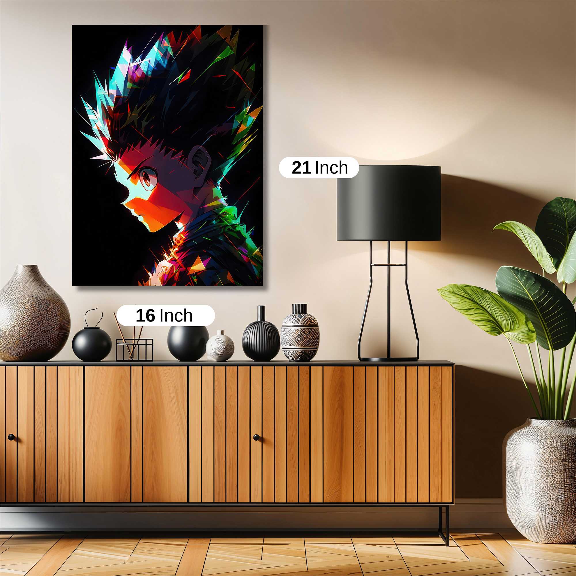 Gon Kaleidoscopic Safe Wall Magnetic / M