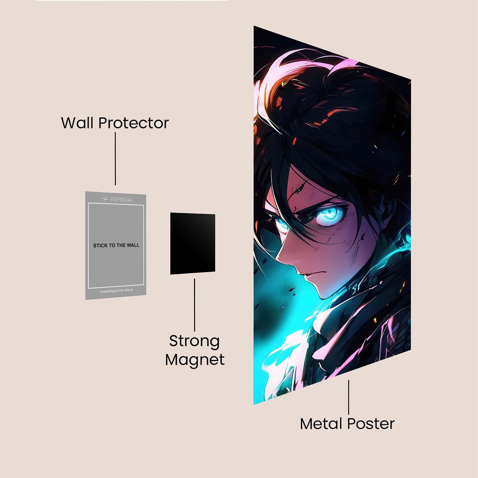 Eren Radiant Safe Wall Magnetic / M