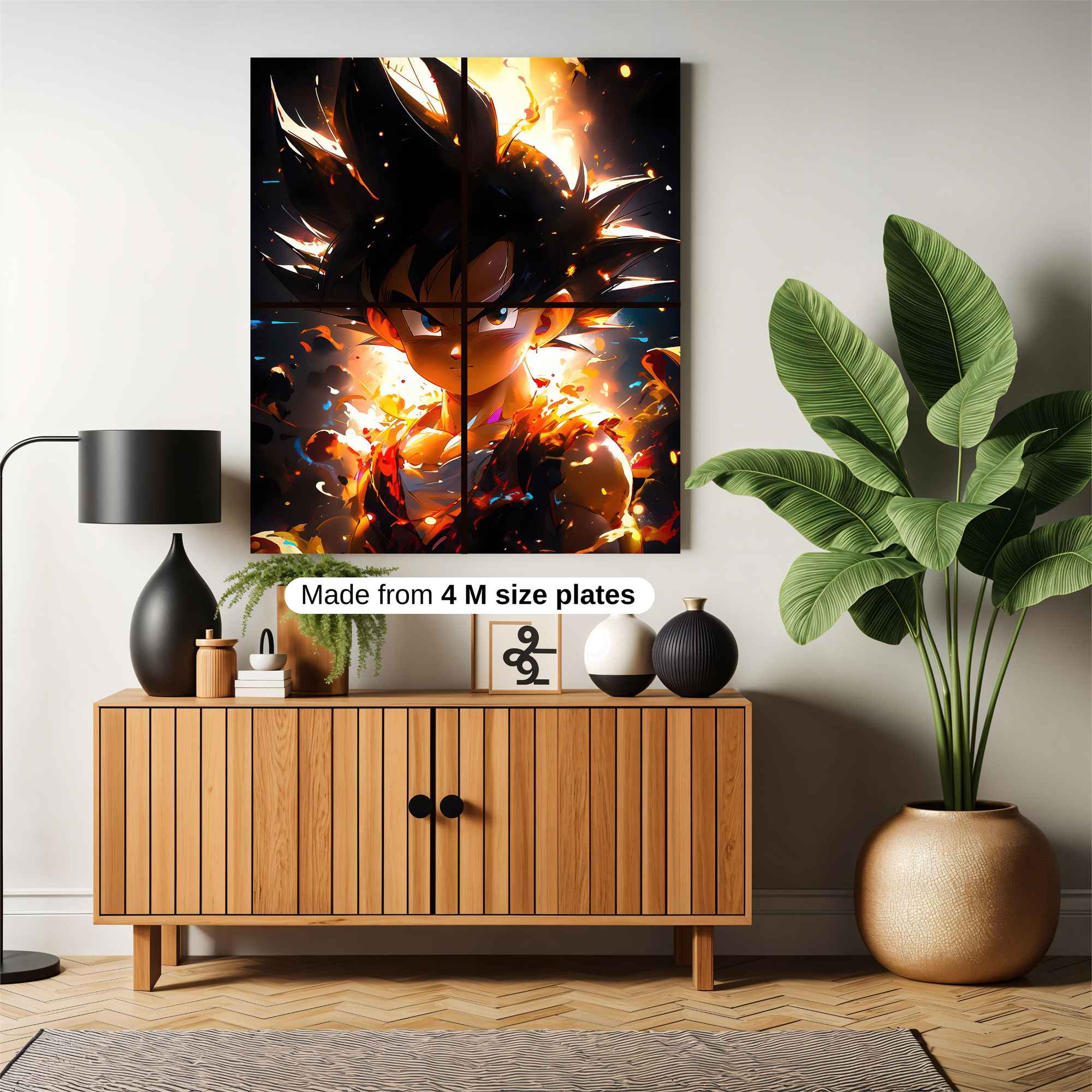 Goku Inferno Safe Wall Magnetic / M