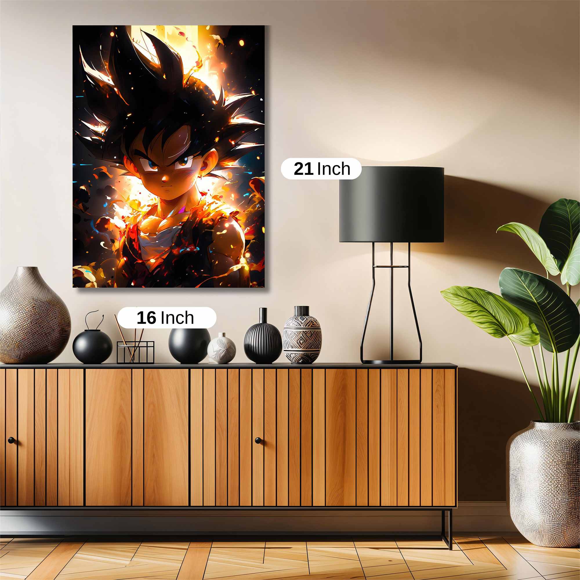 Goku Inferno Safe Wall Magnetic / M