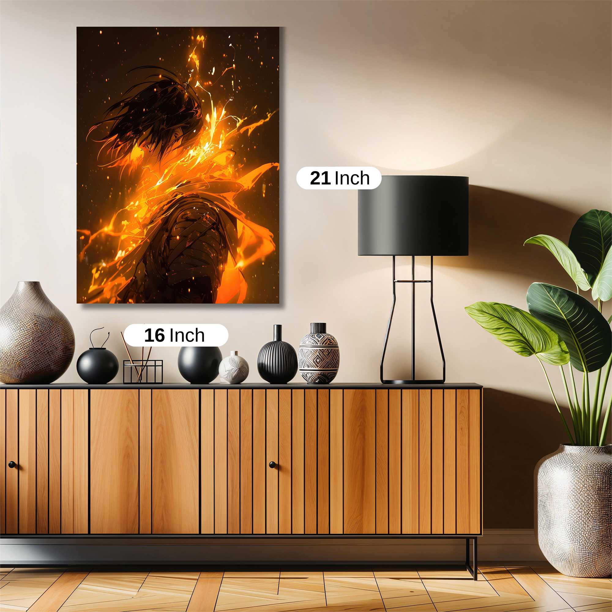 Flame Fury Safe Wall Magnetic / M