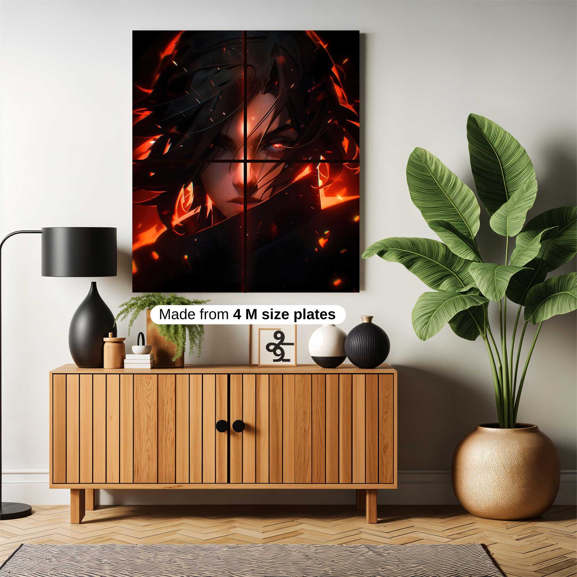 FlameShadow Safe Wall Magnetic / M