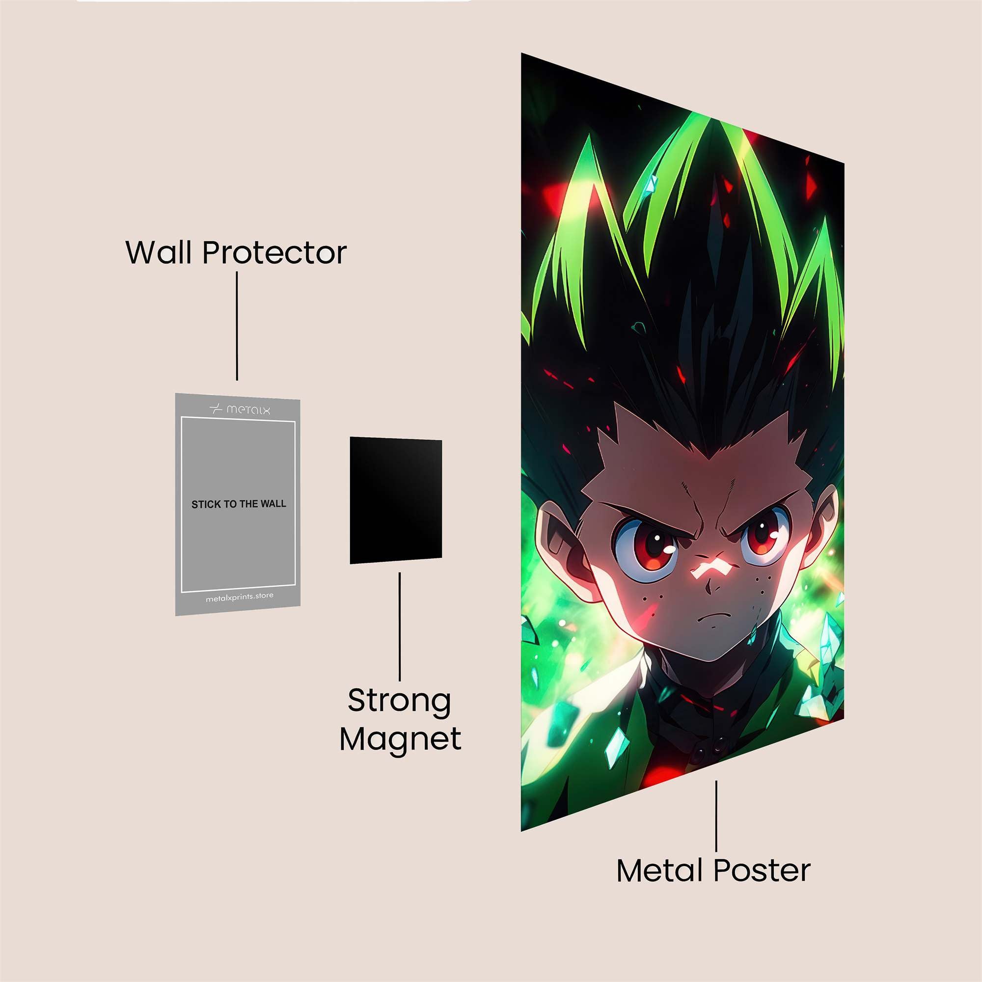Goku Radiant Safe Wall Magnetic / M