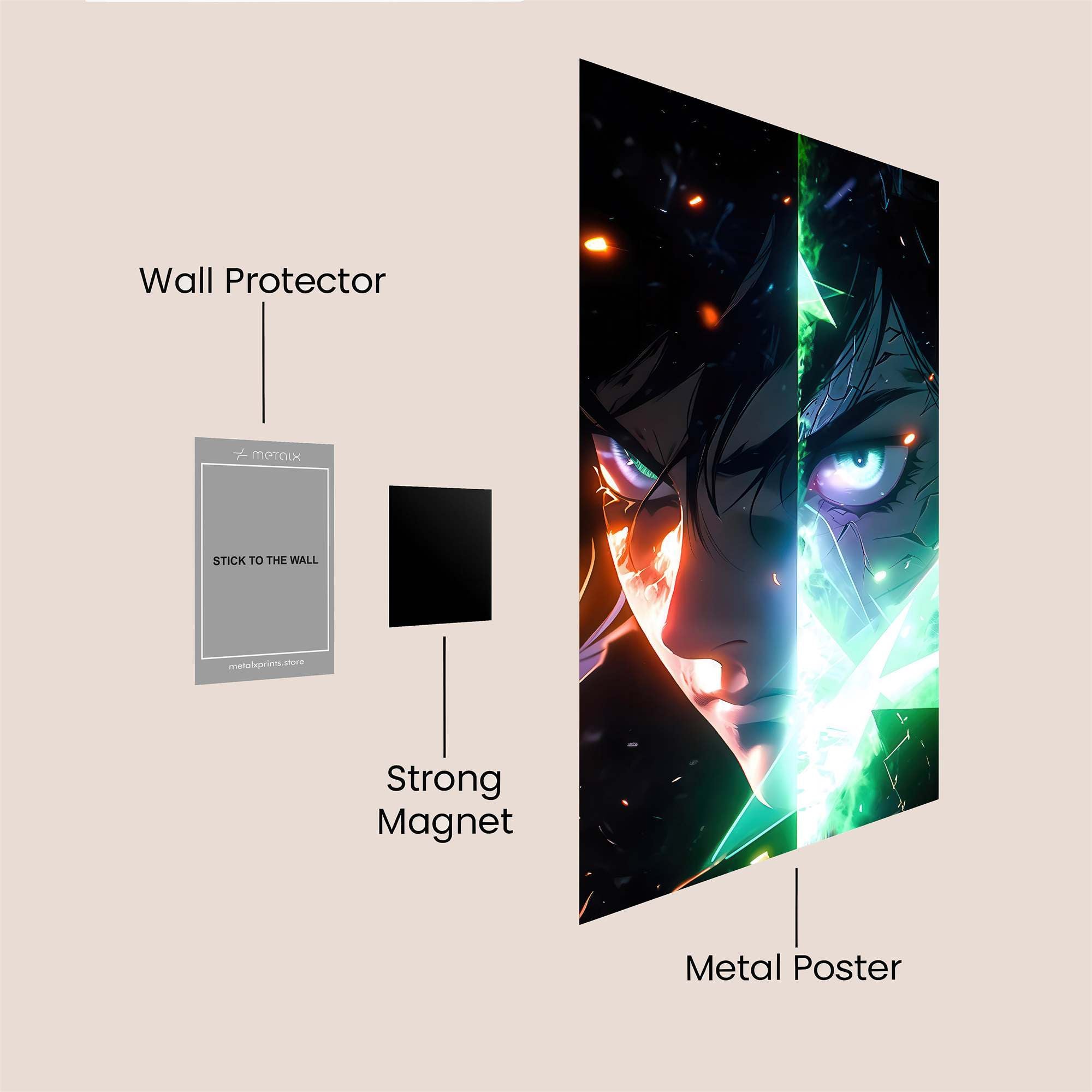 Duality Clash Safe Wall Magnetic / M