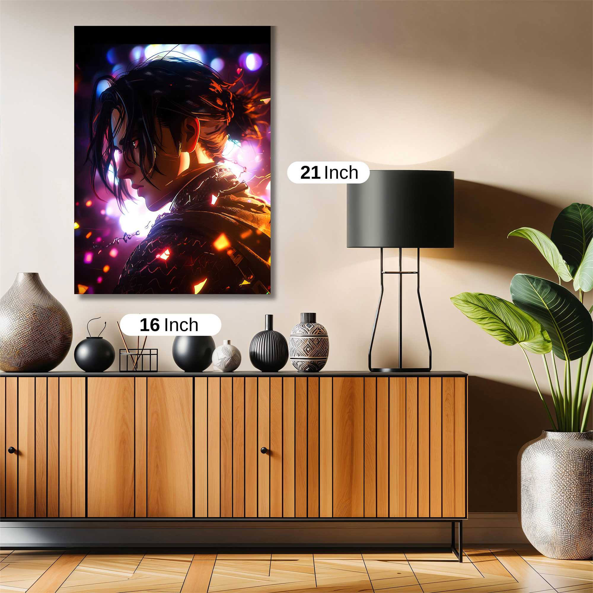 Samurai Glow Safe Wall Magnetic / M