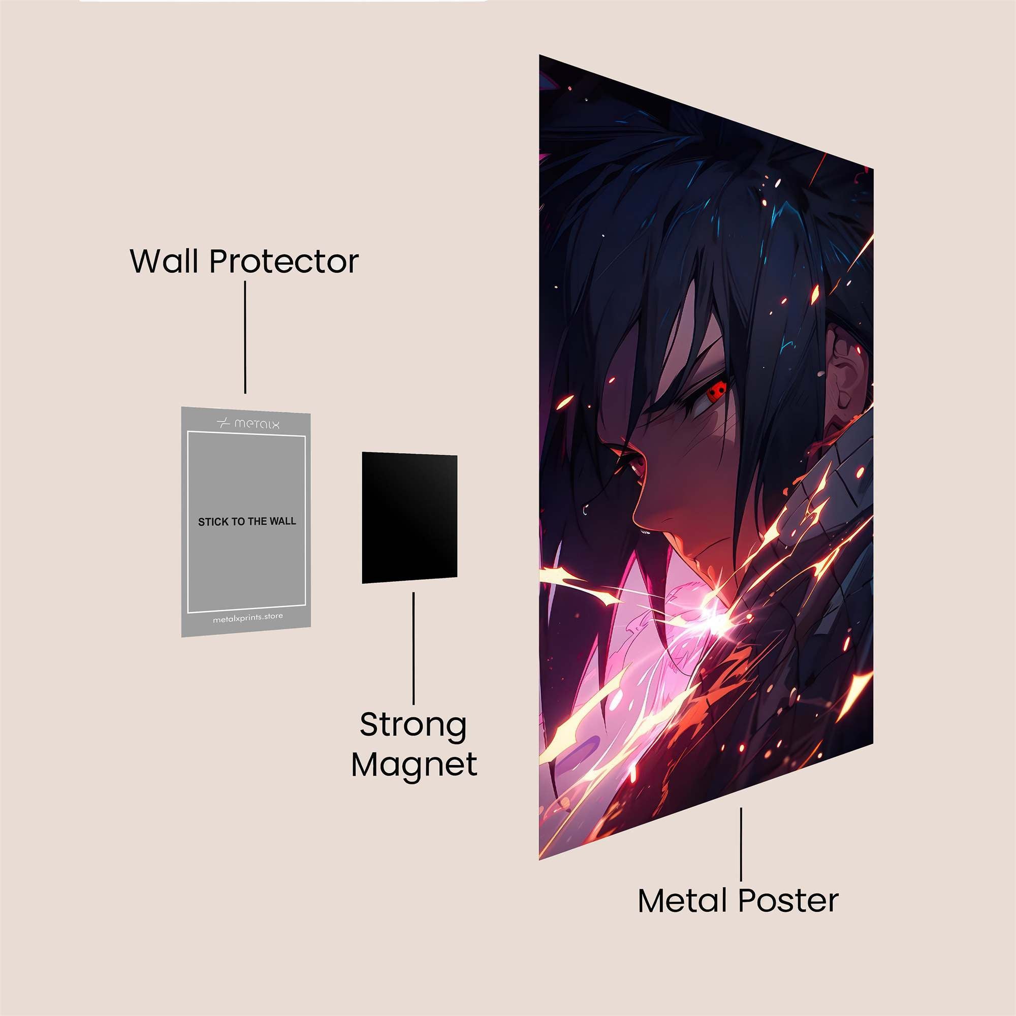 Madara Menacing Safe Wall Magnetic / M
