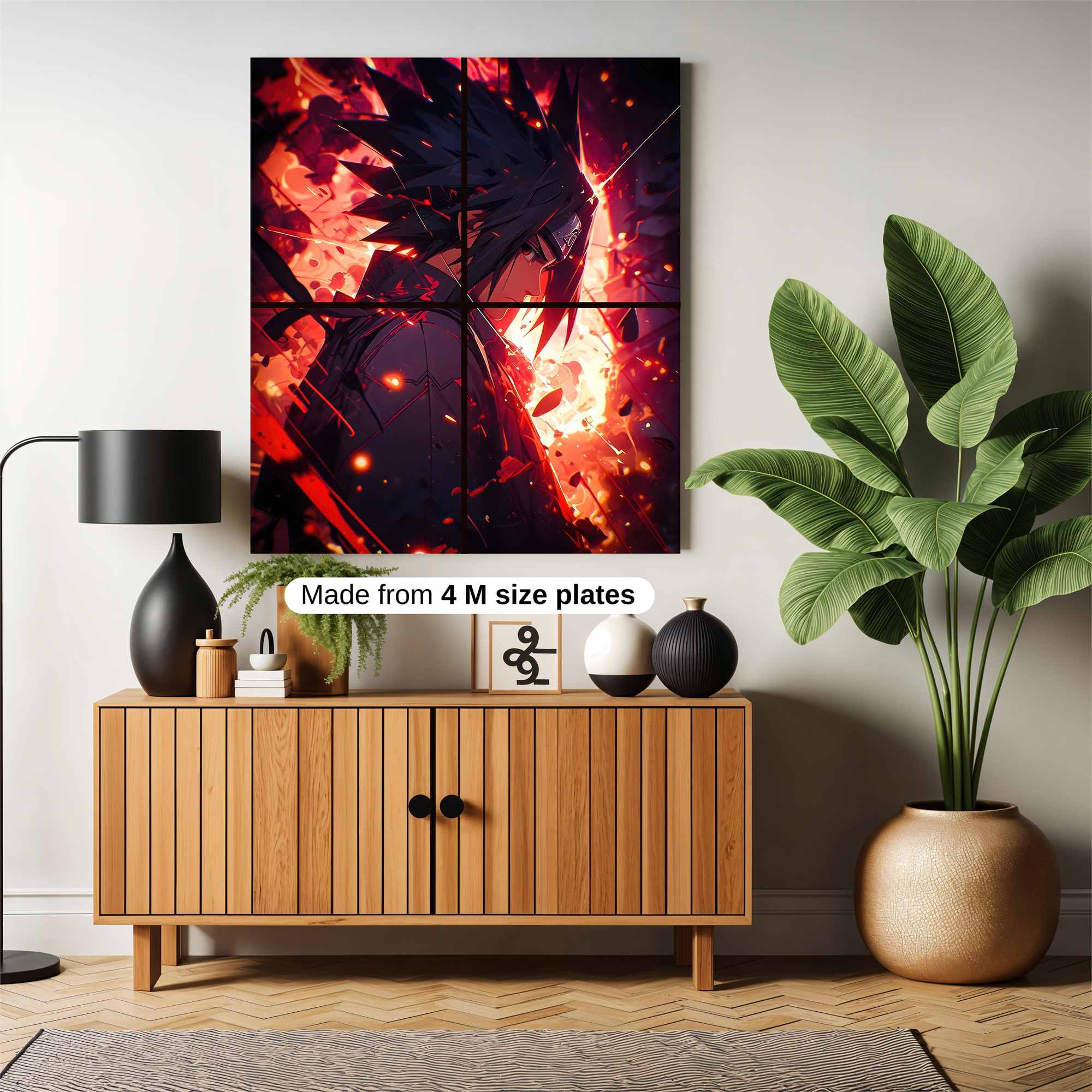 Sasuke Inferno Safe Wall Magnetic / M