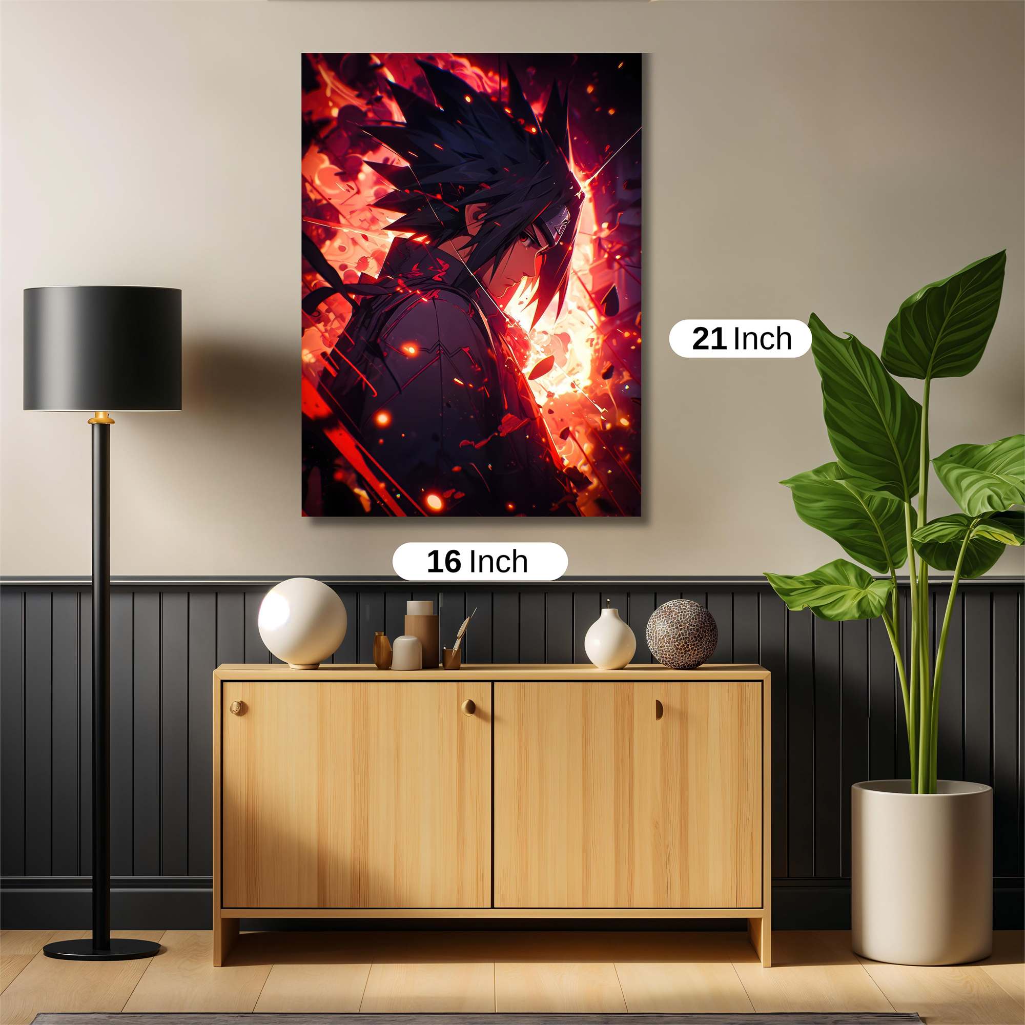 Sasuke Inferno Safe Wall Magnetic / M