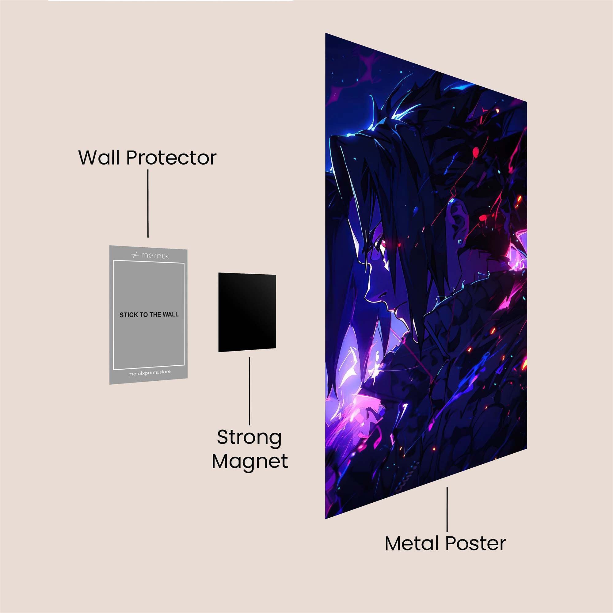 Naruto Chaotic Safe Wall Magnetic / M