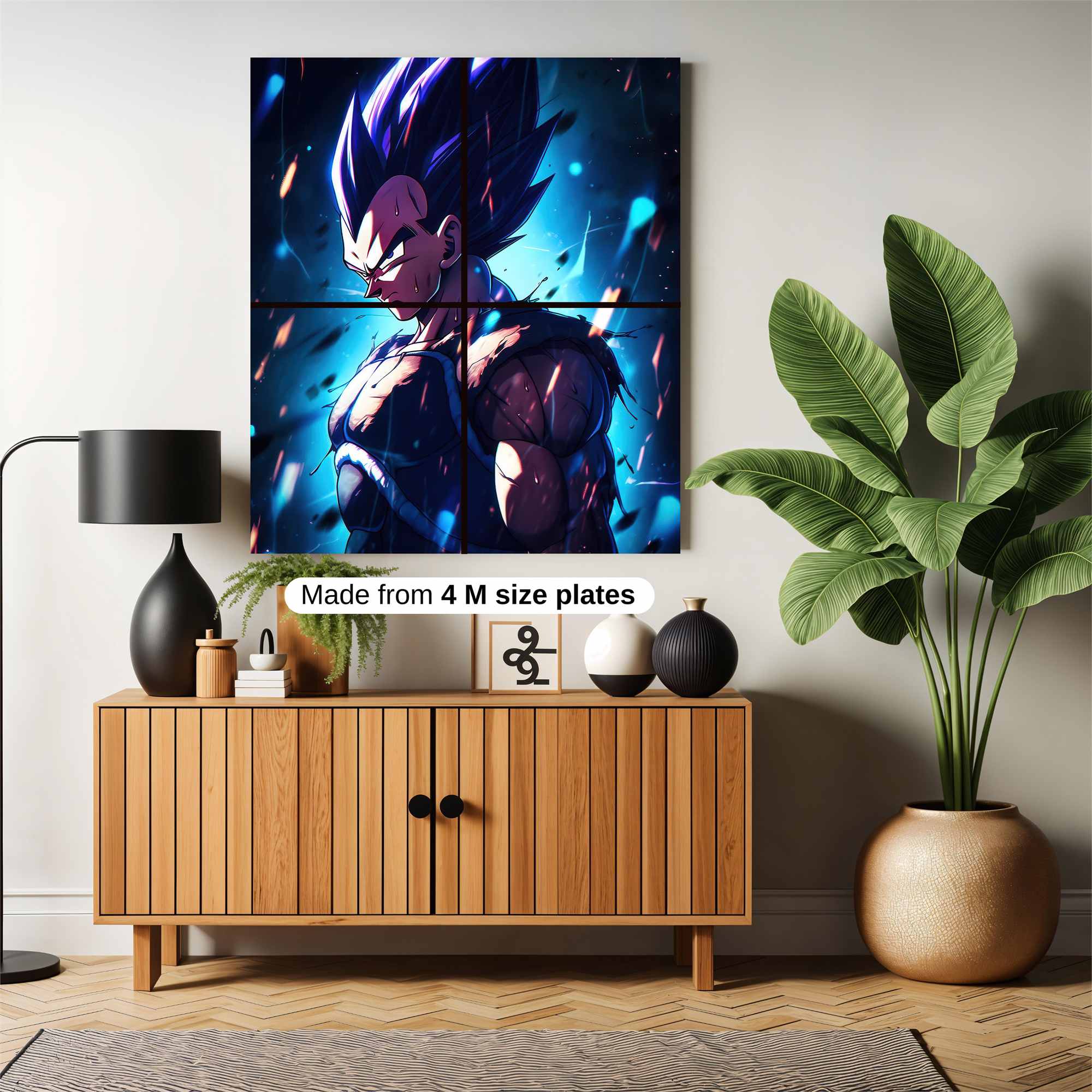 Vegeta Valiant Safe Wall Magnetic / M