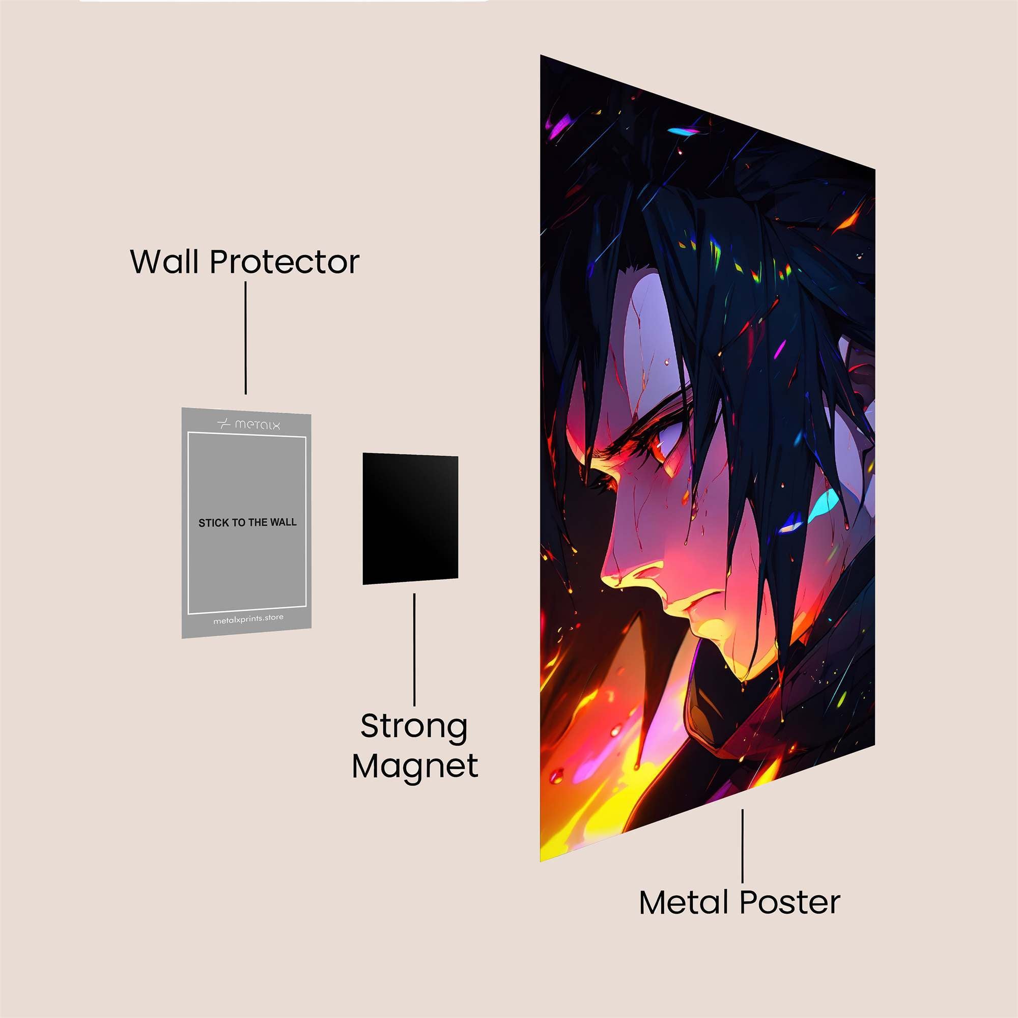 Sasuke Ferocity Safe Wall Magnetic / M