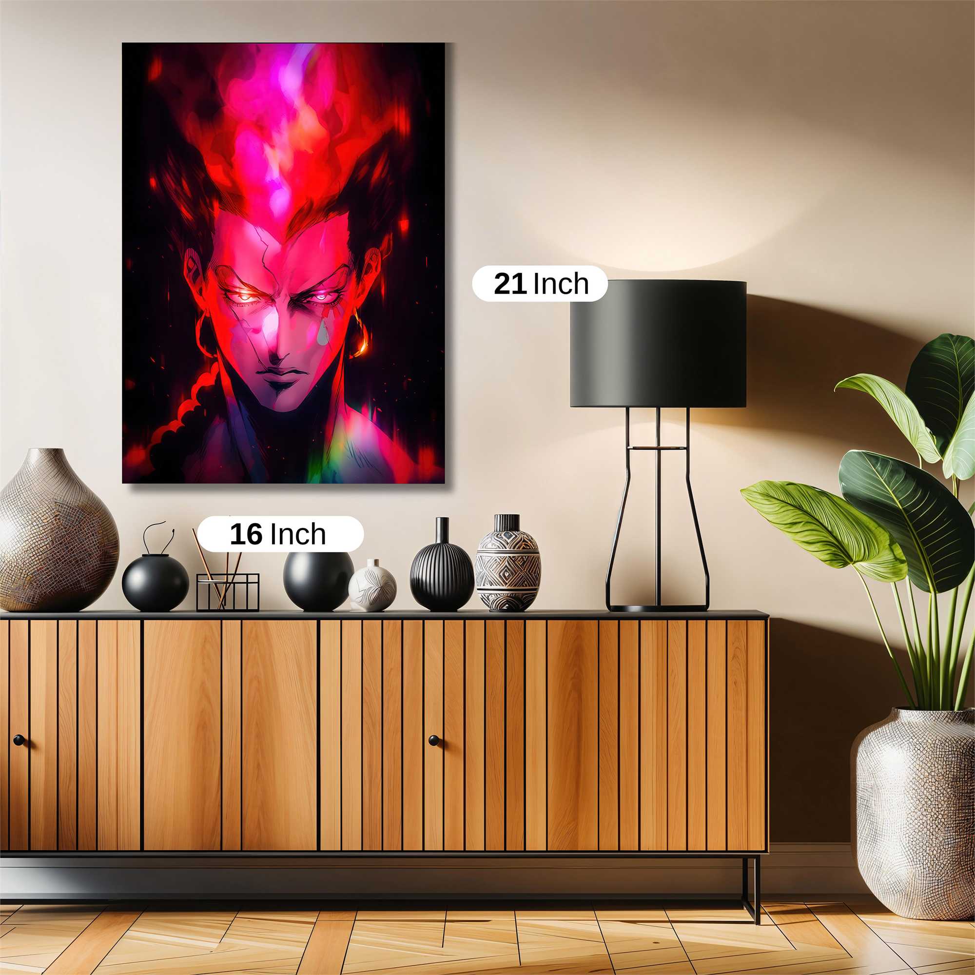 Hisoka Menacing Safe Wall Magnetic / M