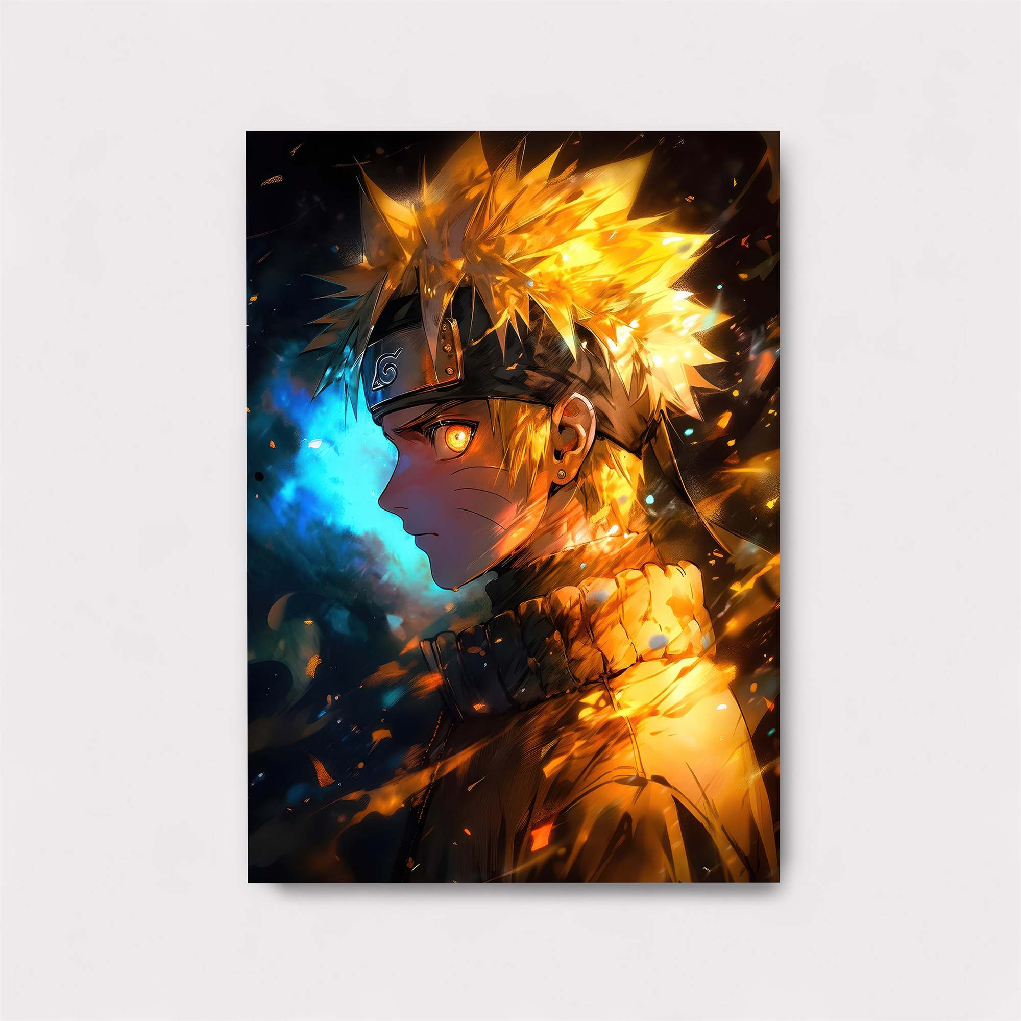 Naruto Fiery Safe Wall Magnetic / M
