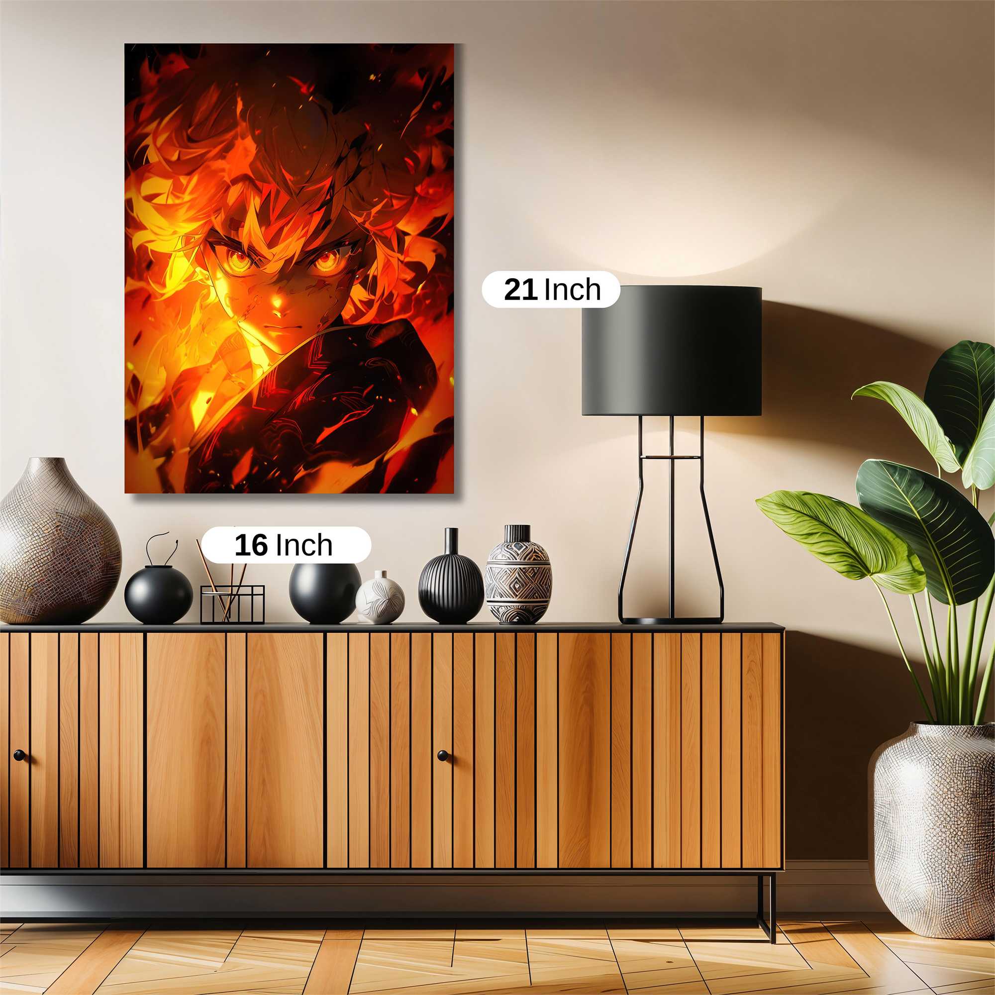 Flame Fury Safe Wall Magnetic / M