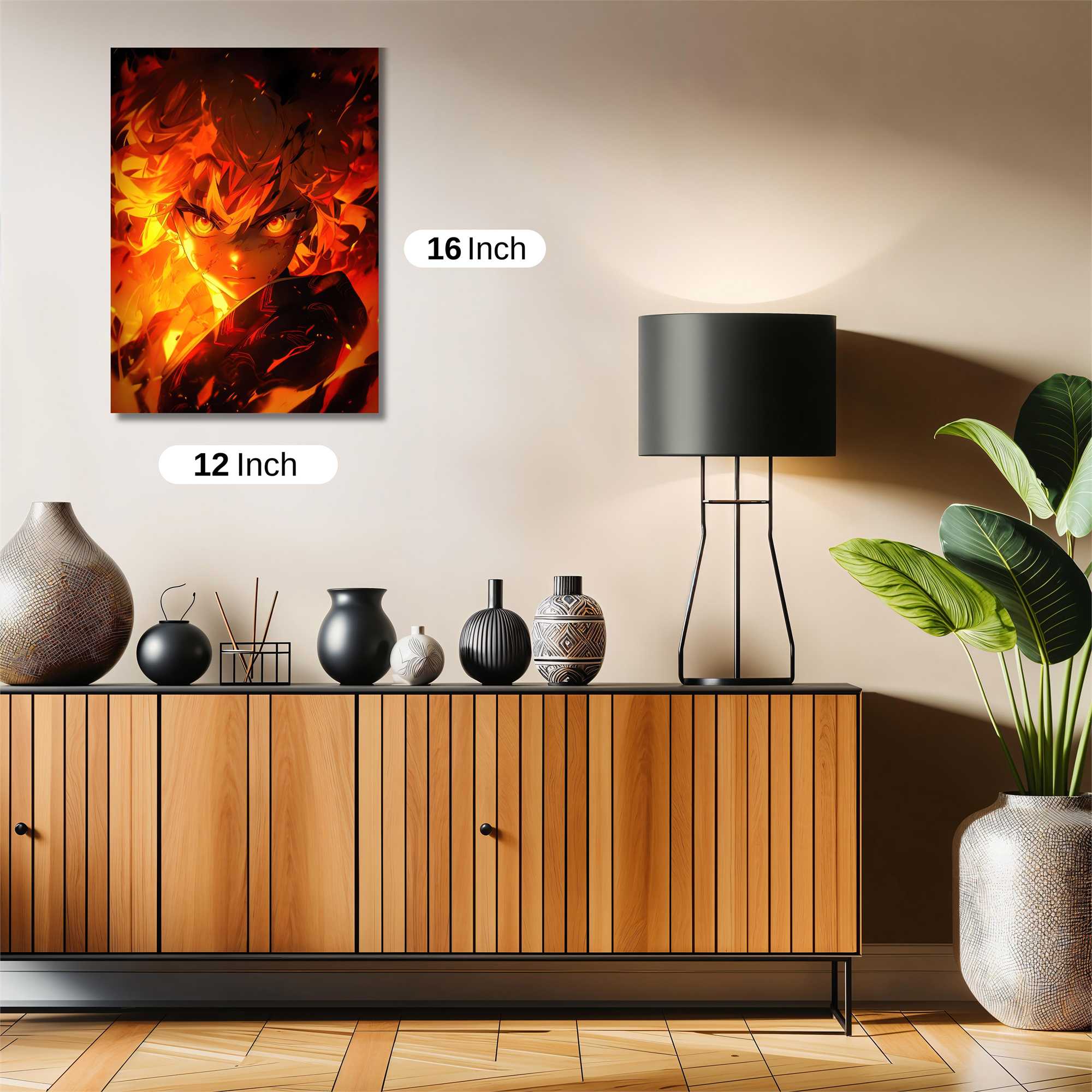 Flame Fury Safe Wall Magnetic / M