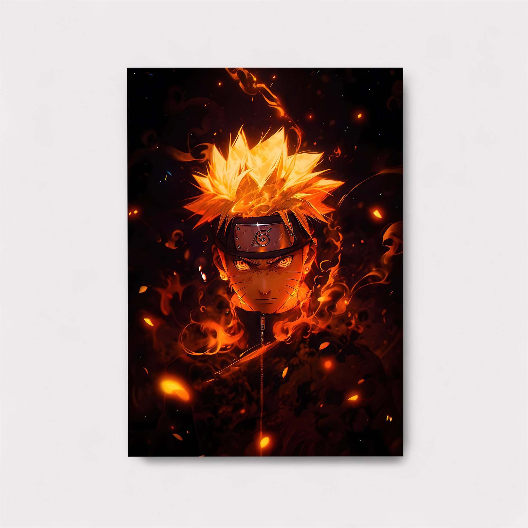 Naruto Fiery Safe Wall Magnetic / M