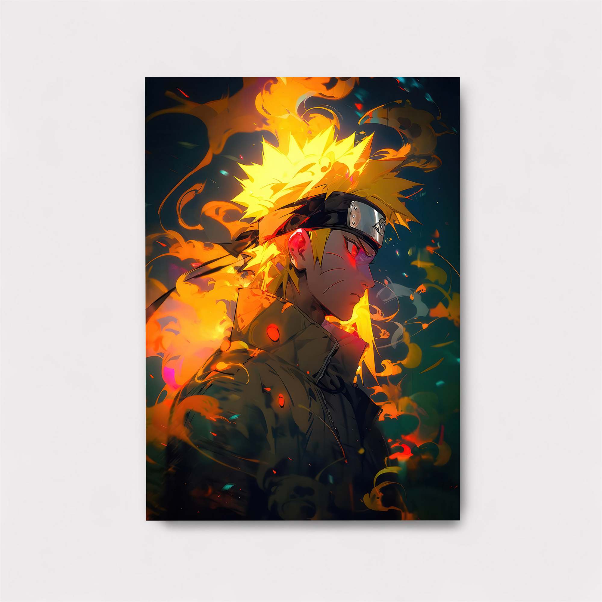 Naruto Ablaze Safe Wall Magnetic / M