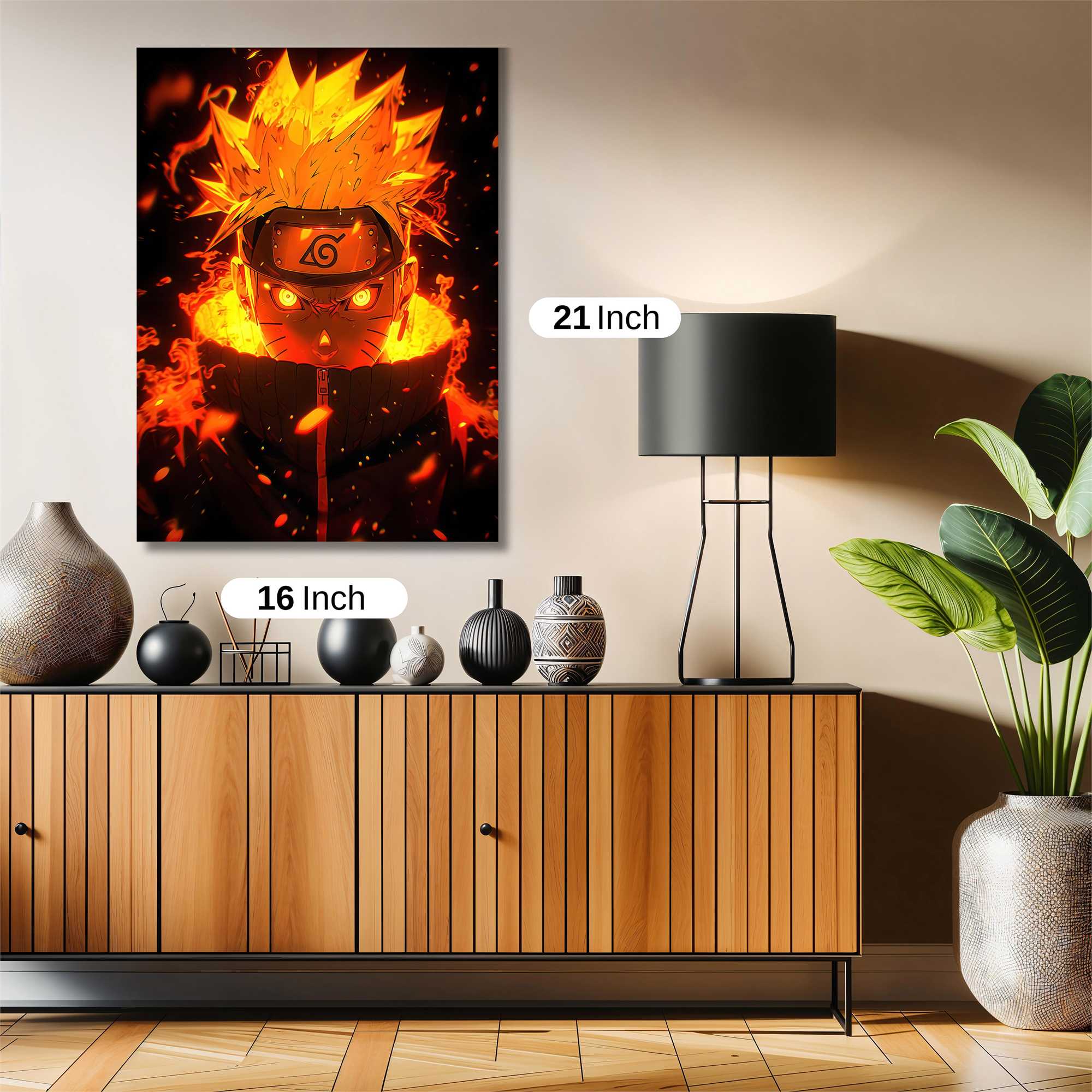 Naruto Inferno Safe Wall Magnetic / M