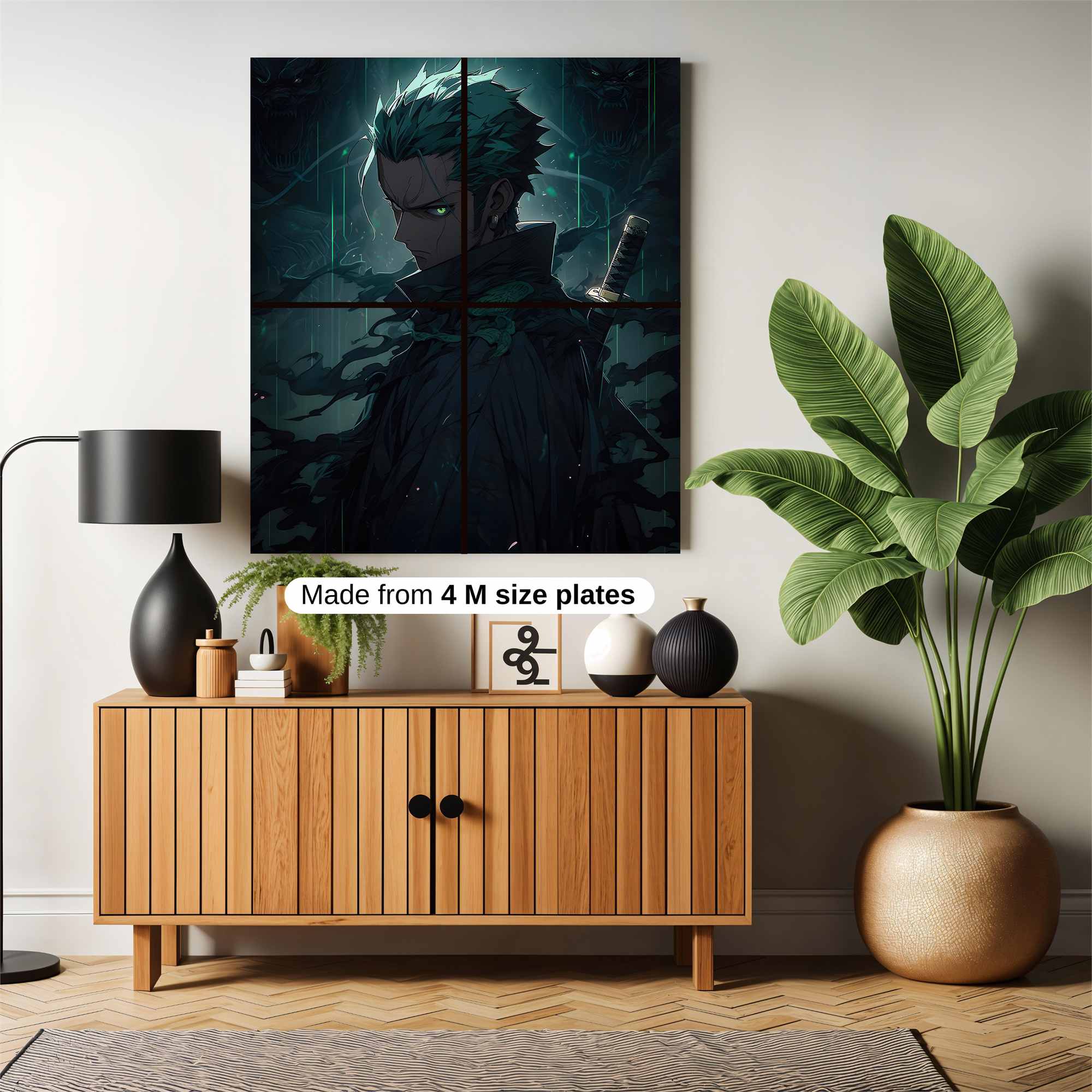 Zoro Enigmatic Safe Wall Magnetic / M