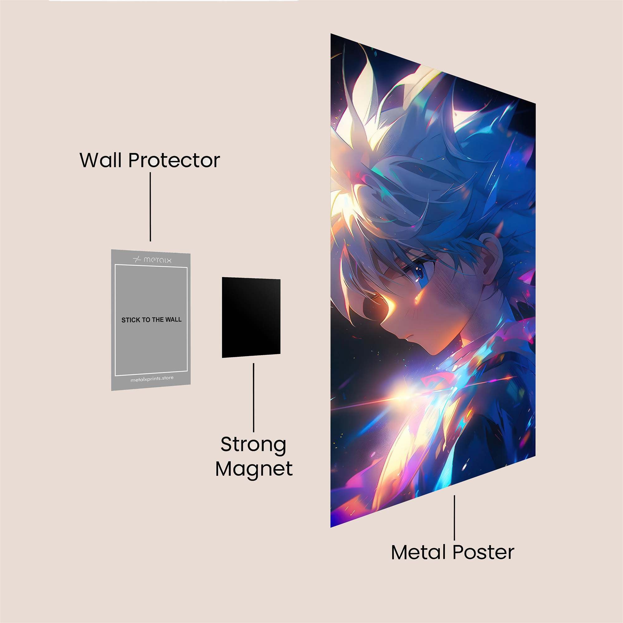Killua Radiant Safe Wall Magnetic / M