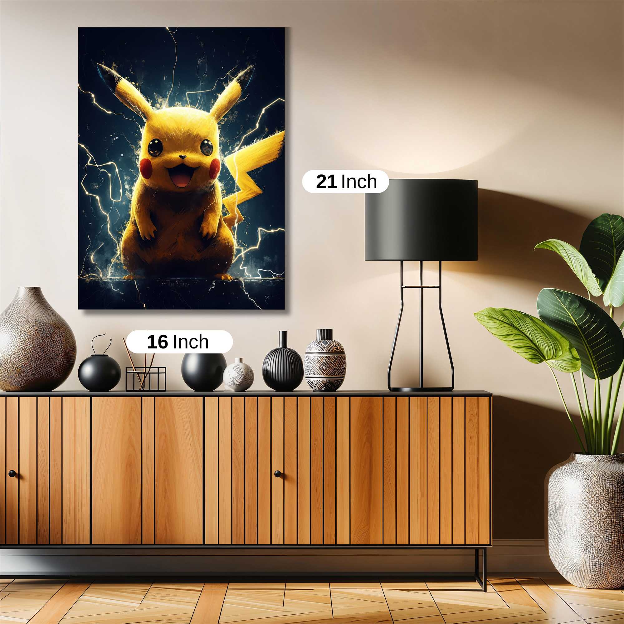 Pikachu Electrify Safe Wall Magnetic / M