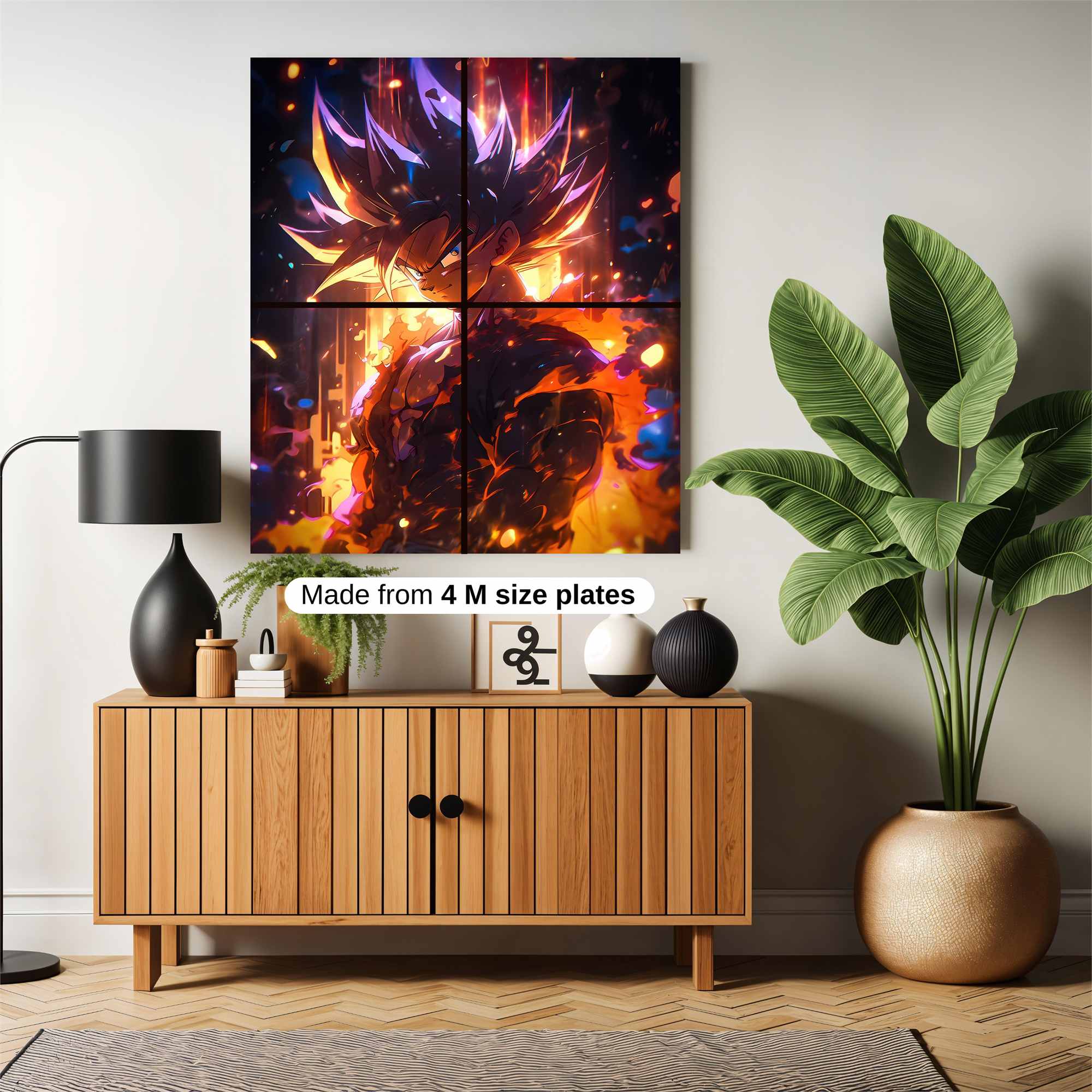 Goku Inferno Safe Wall Magnetic / M