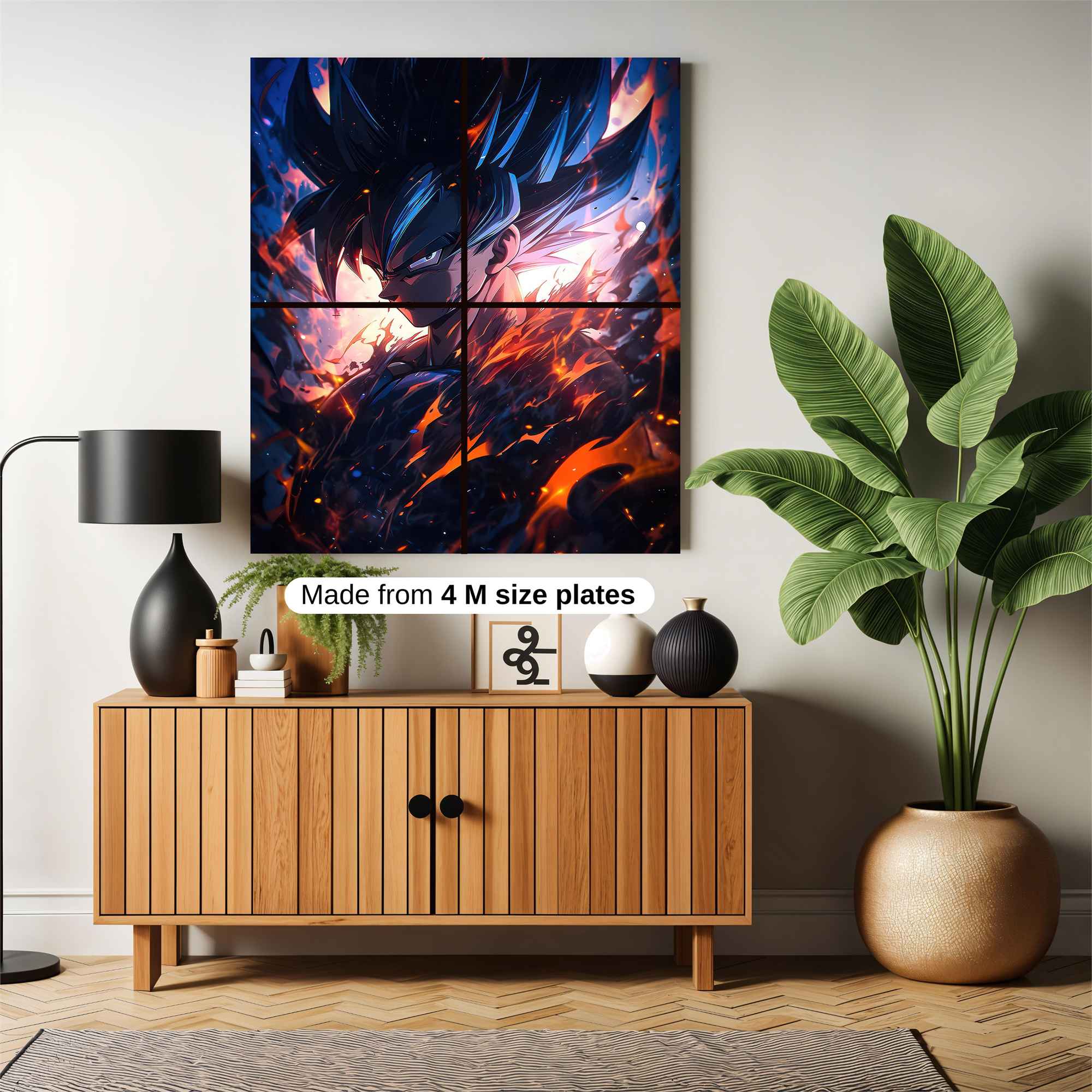 Goku Inferno Safe Wall Magnetic / M