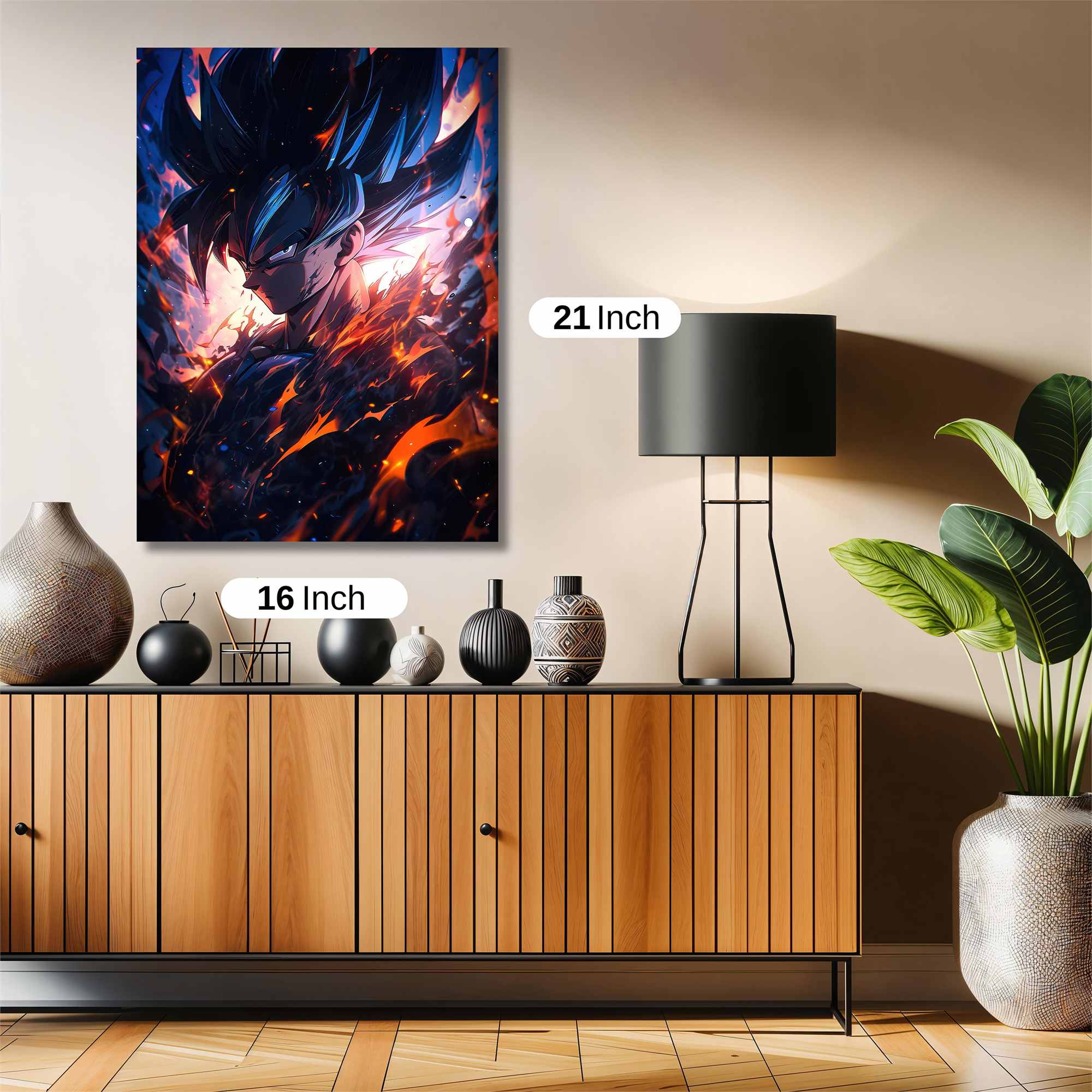 Goku Inferno Safe Wall Magnetic / M