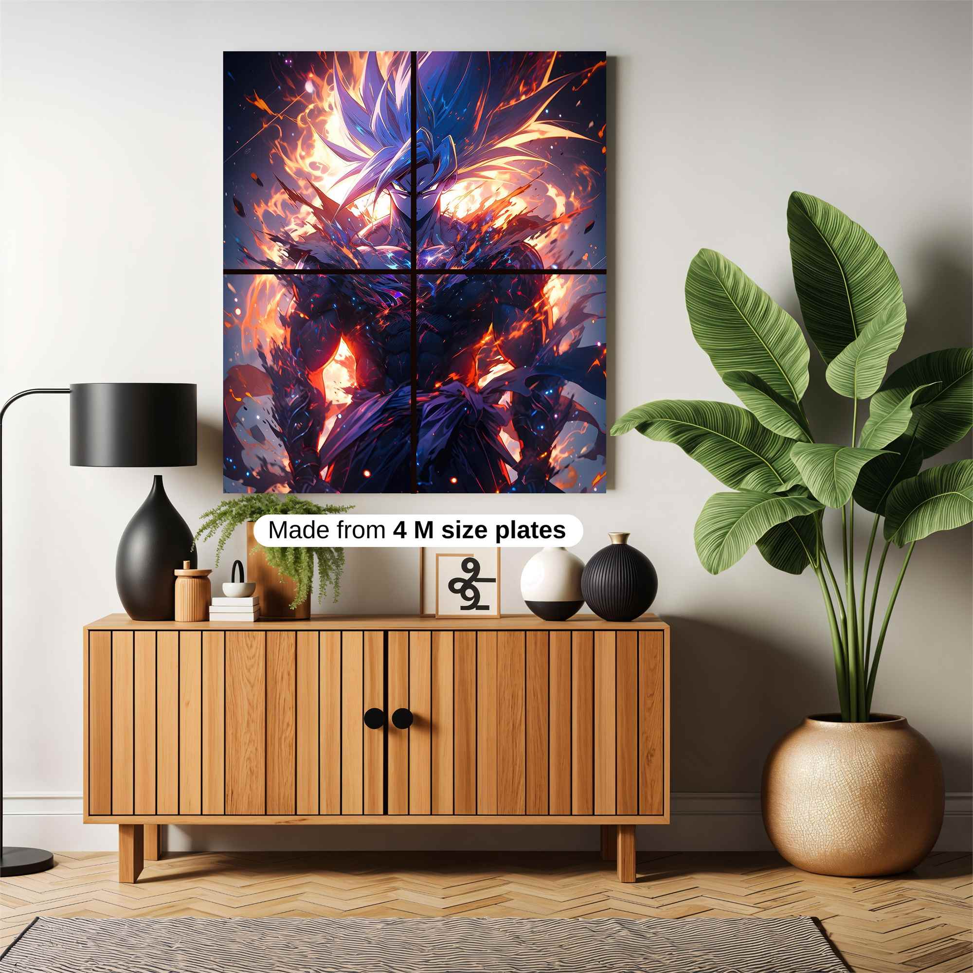 Goku Inferno Safe Wall Magnetic / M