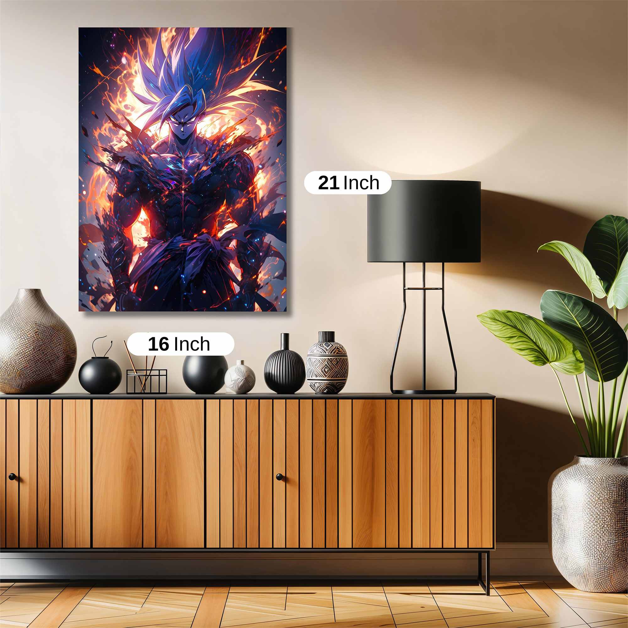Goku Inferno Safe Wall Magnetic / M