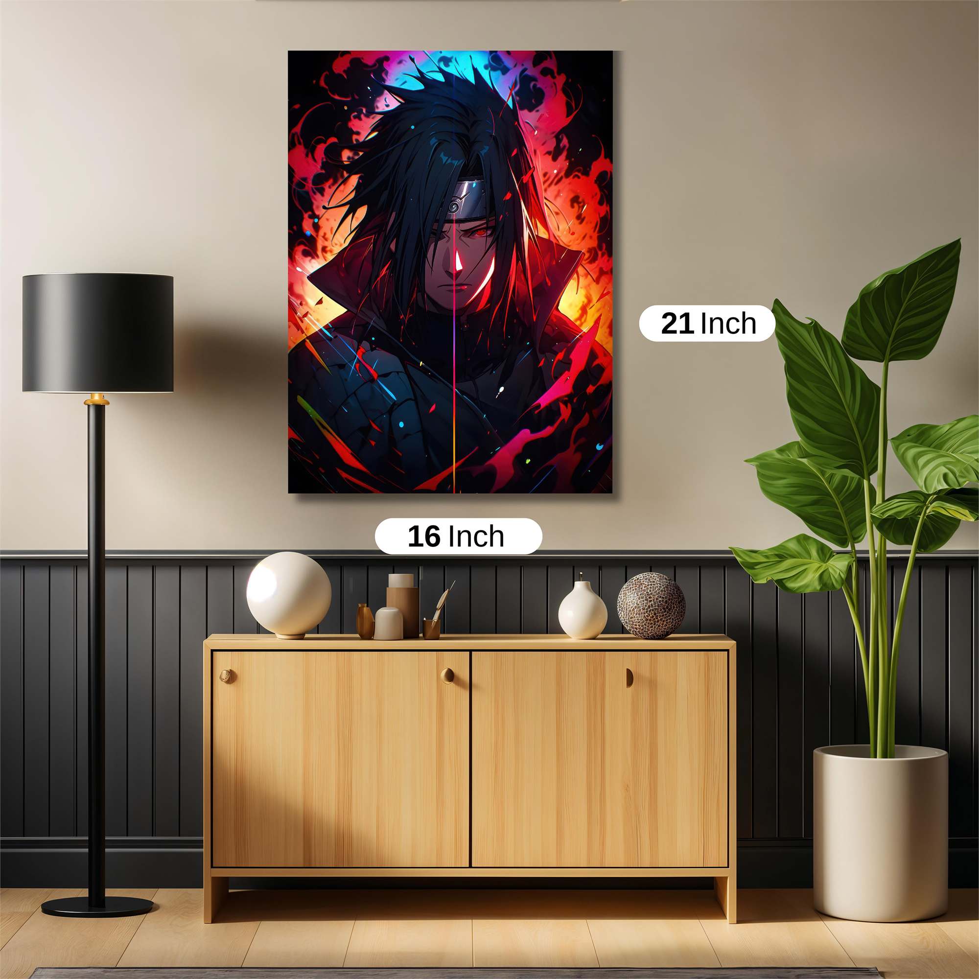 Sasuke Inferno Safe Wall Magnetic / M