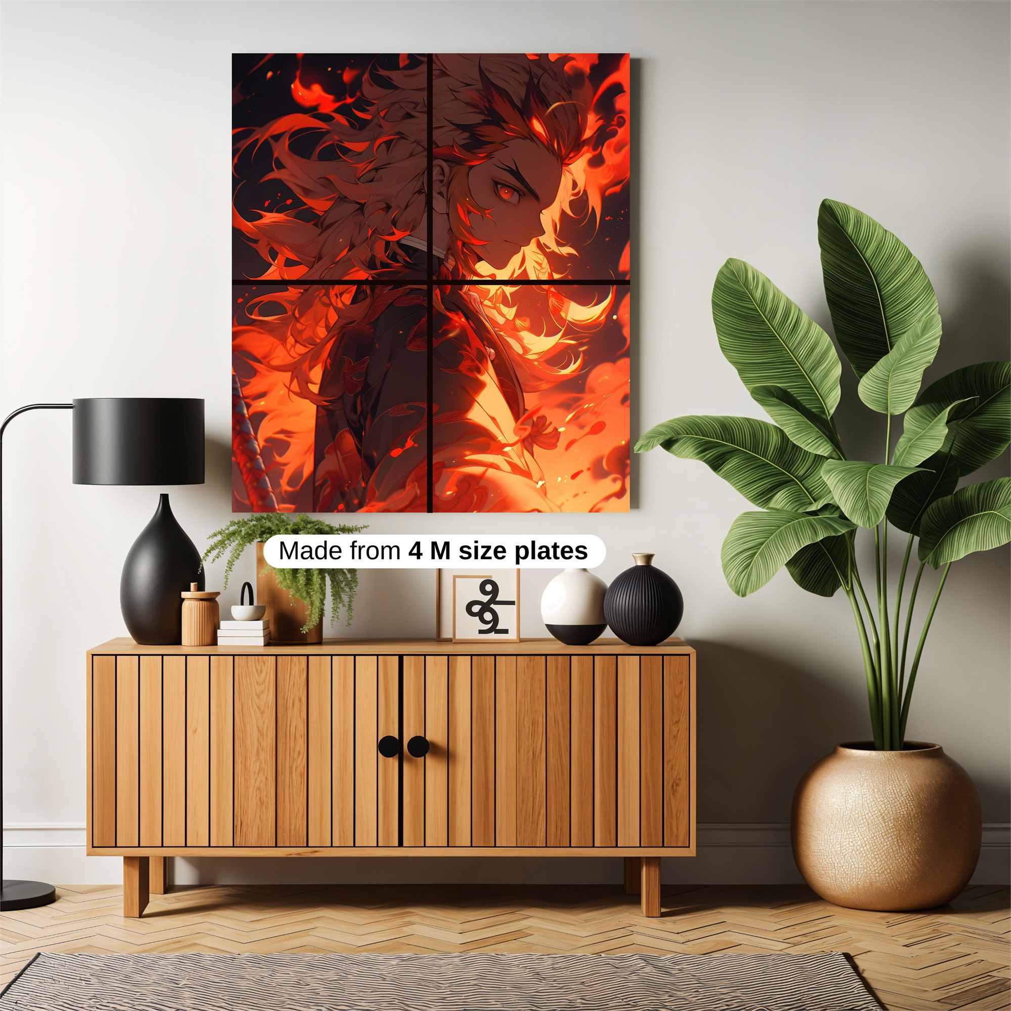 Kyojuro Fierce Safe Wall Magnetic / M