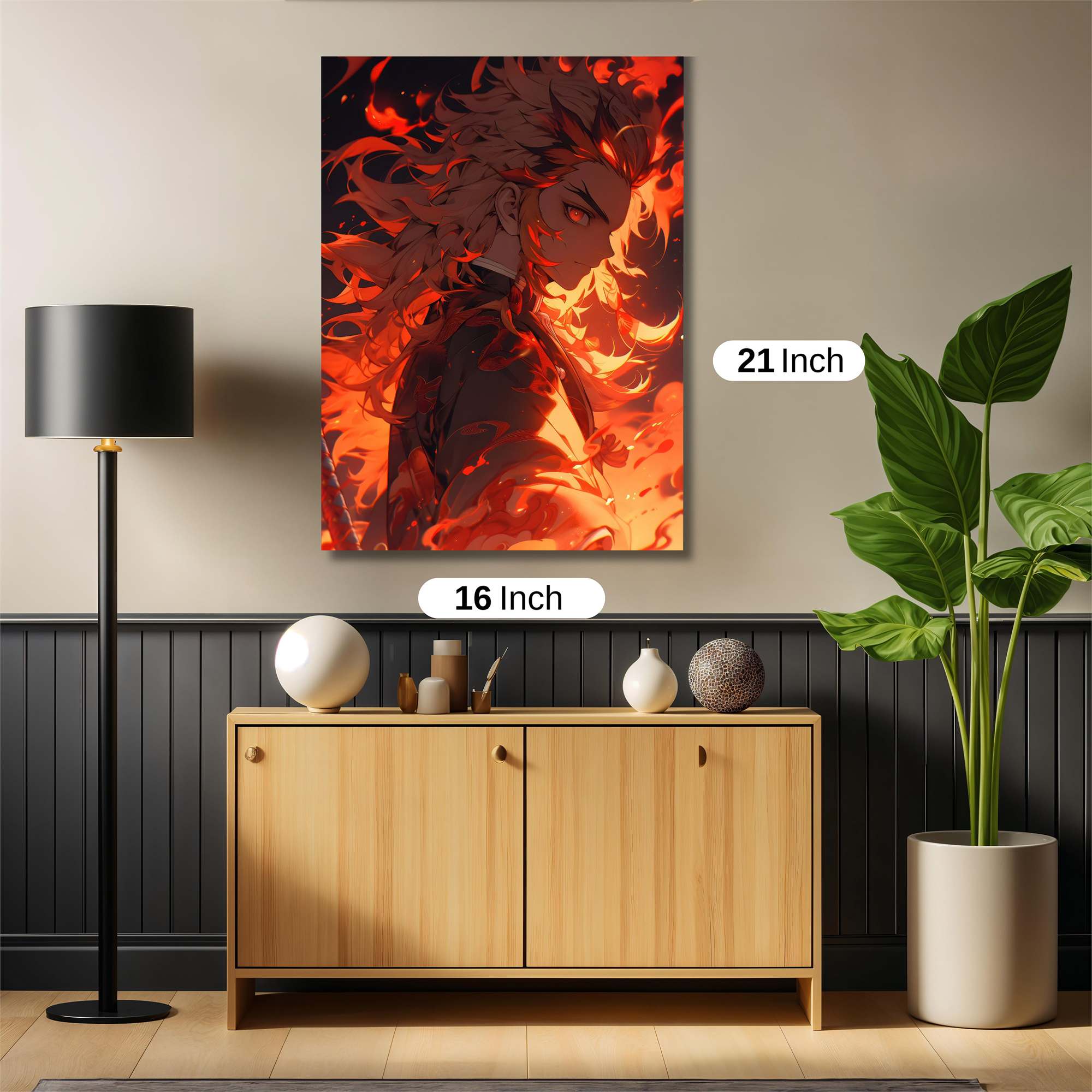 Kyojuro Fierce Safe Wall Magnetic / M