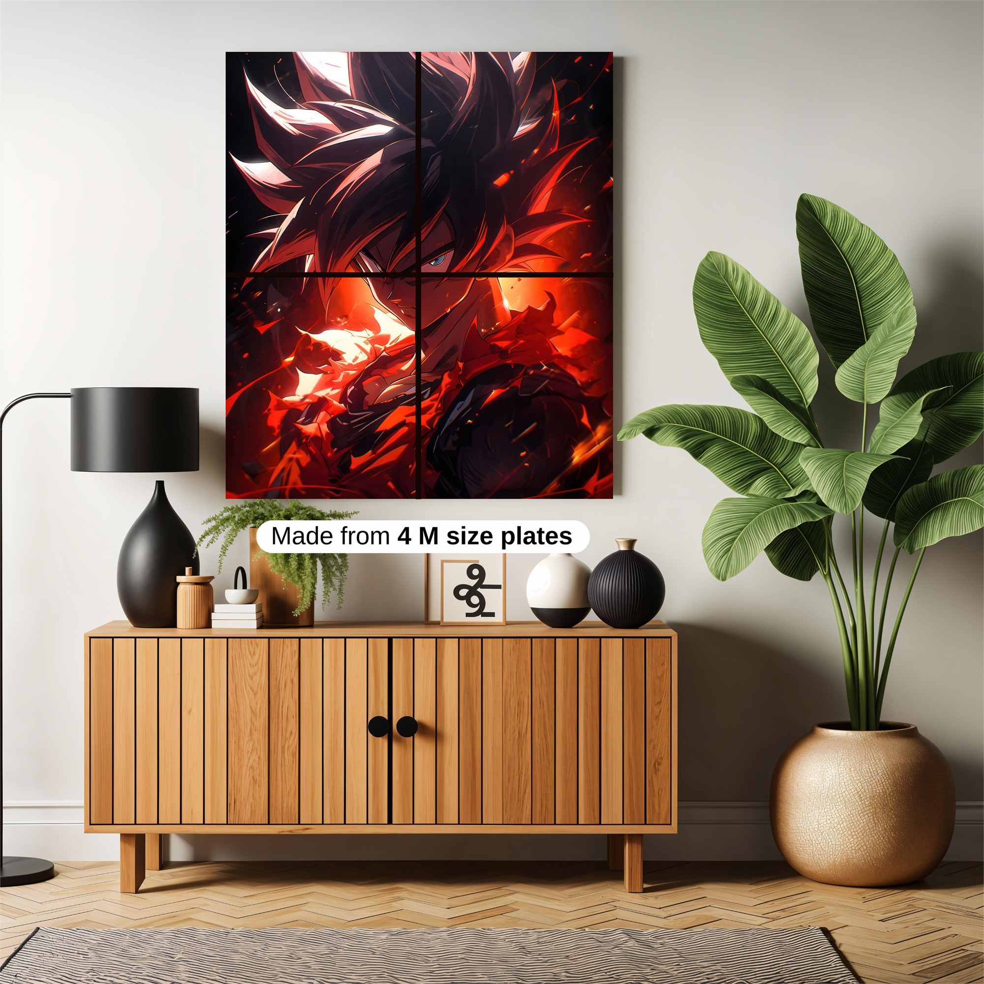Goku Inferno Safe Wall Magnetic / M