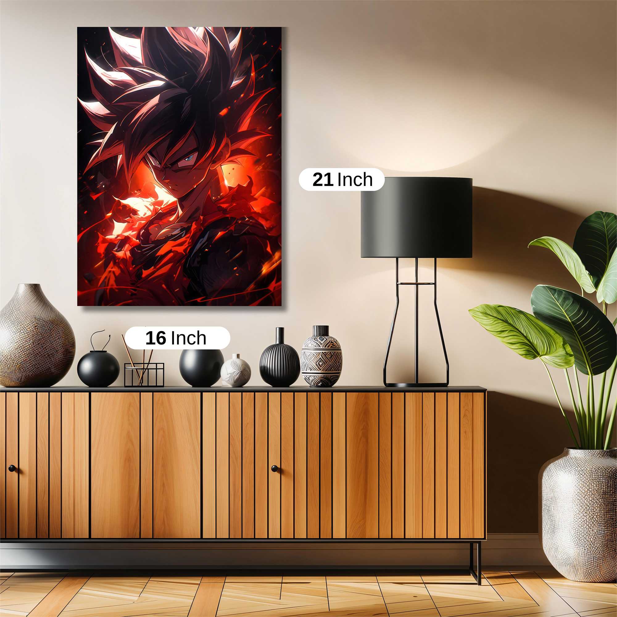Goku Inferno Safe Wall Magnetic / M
