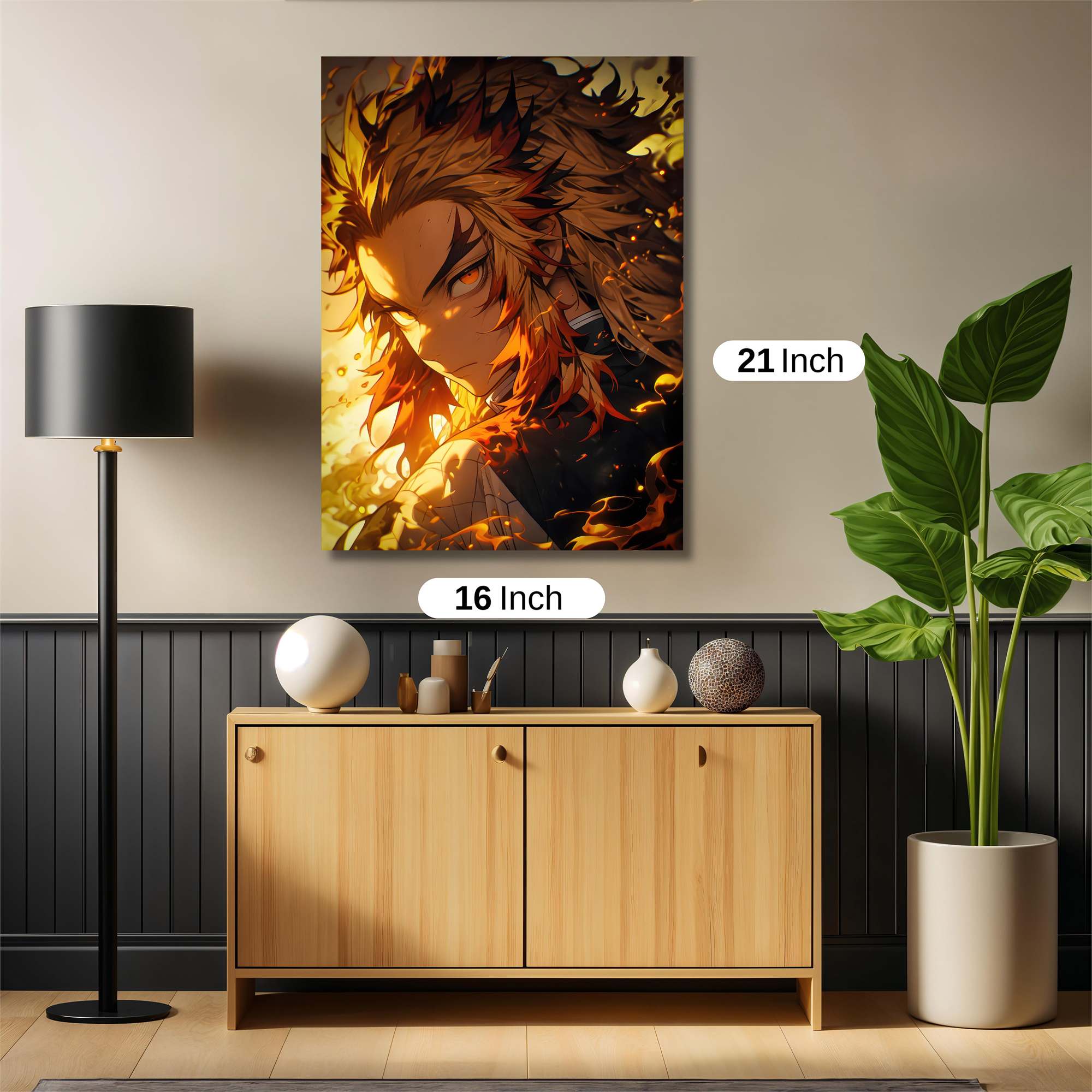 Kyojuro Fierce Safe Wall Magnetic / M