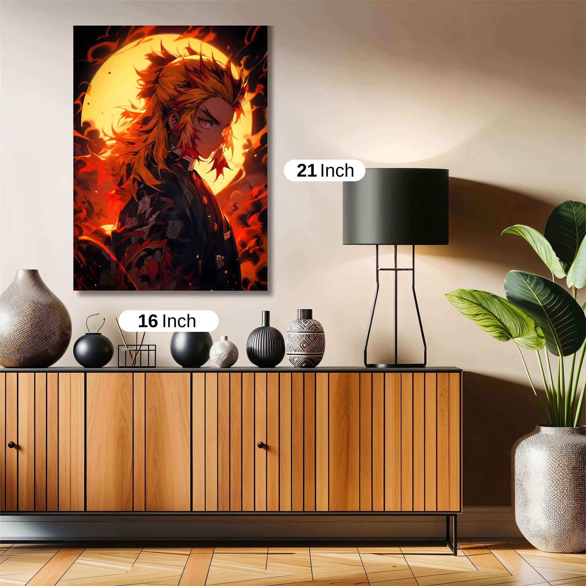 Rengoku Blaze Safe Wall Magnetic / M