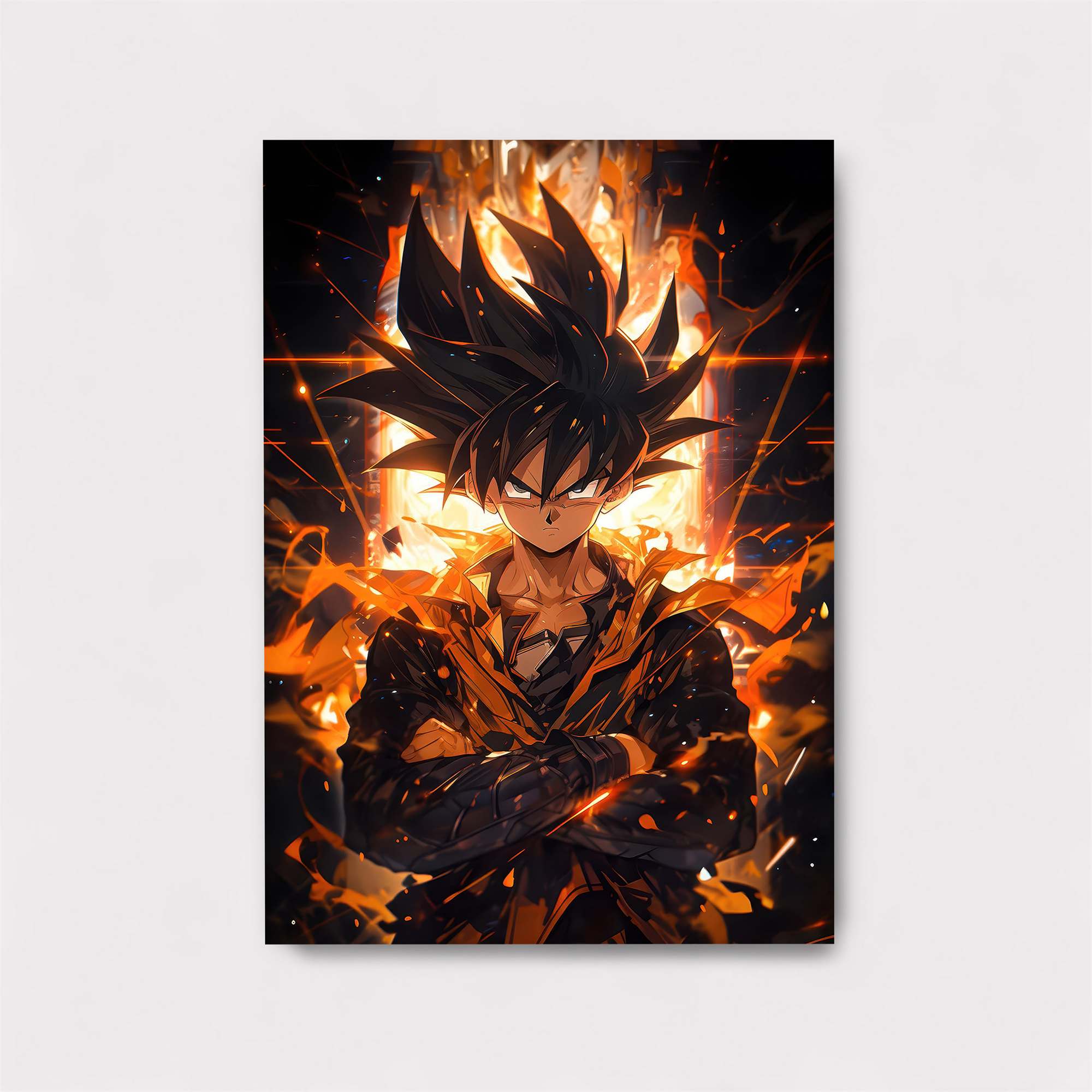 Goku Inferno Safe Wall Magnetic / M