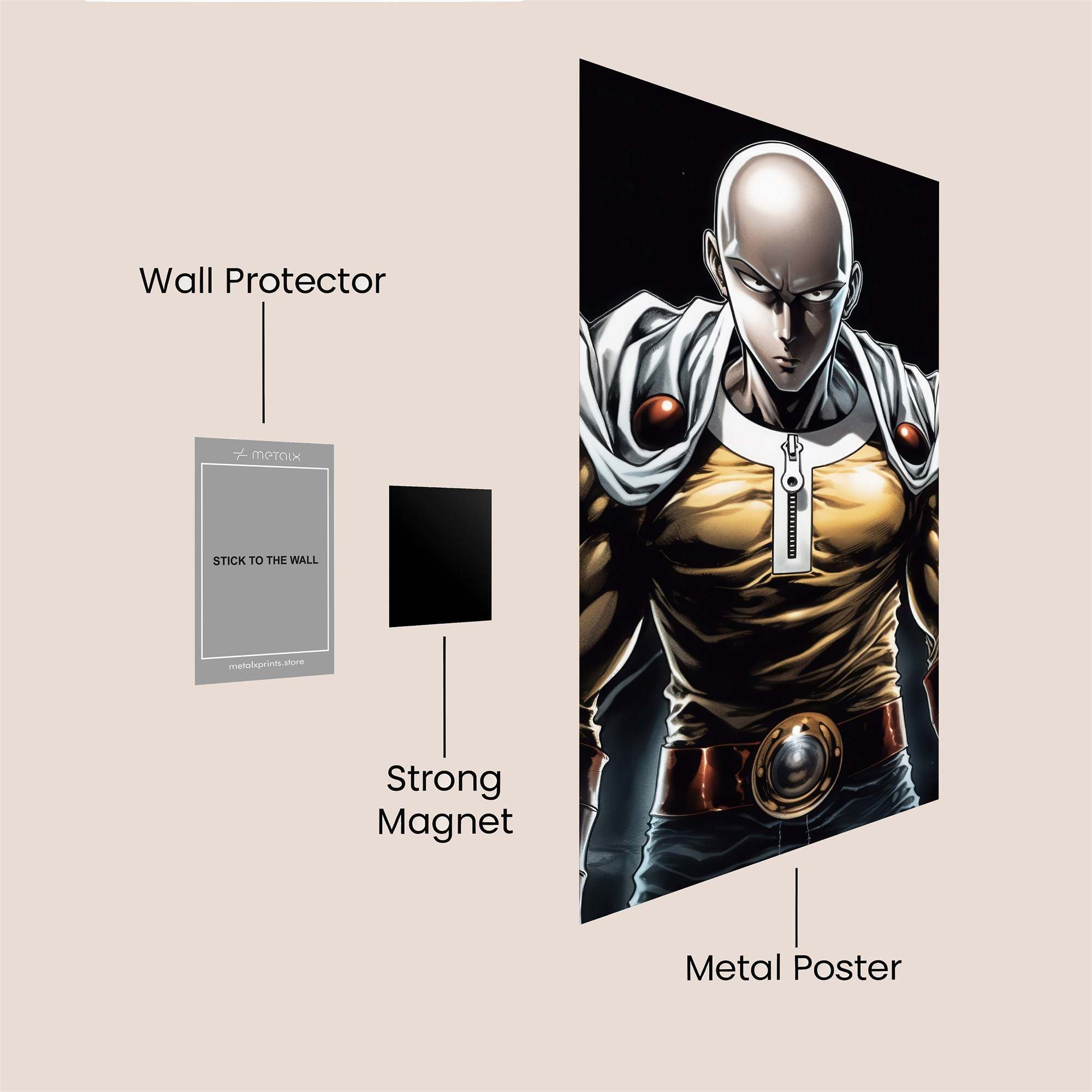 Saitama Serenity Safe Wall Magnetic / M