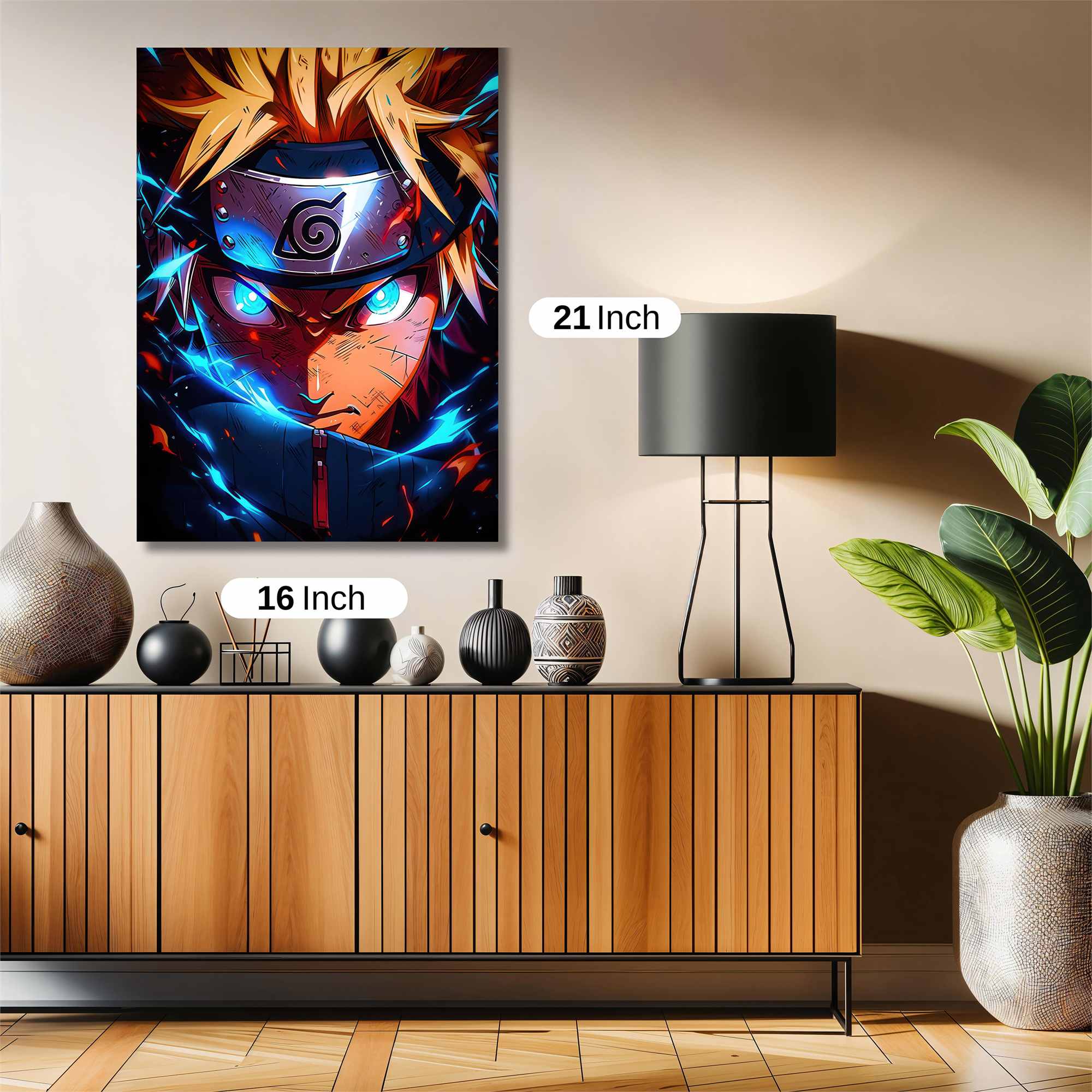 Naruto Fierce Safe Wall Magnetic / M