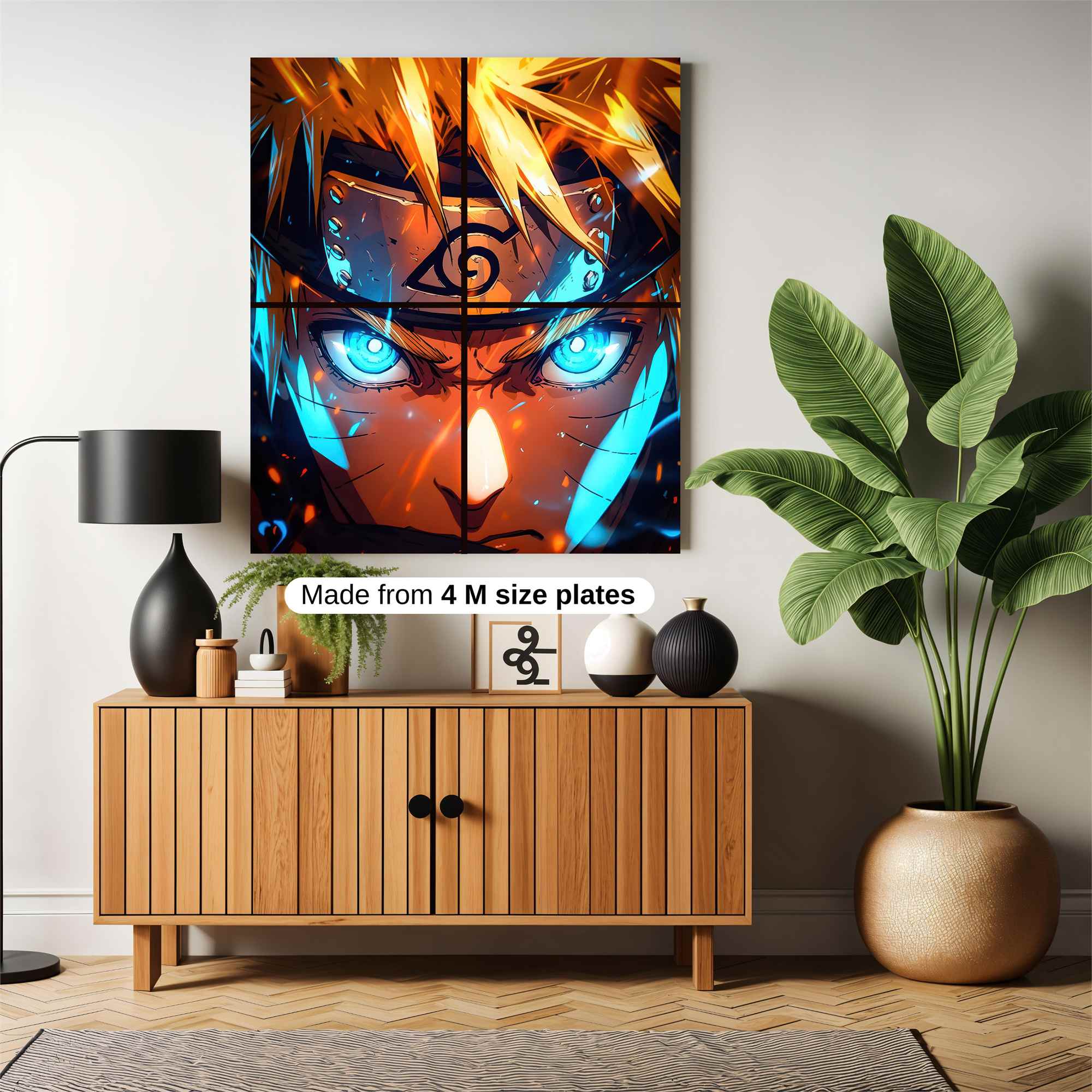 Naruto Fierce Safe Wall Magnetic / M