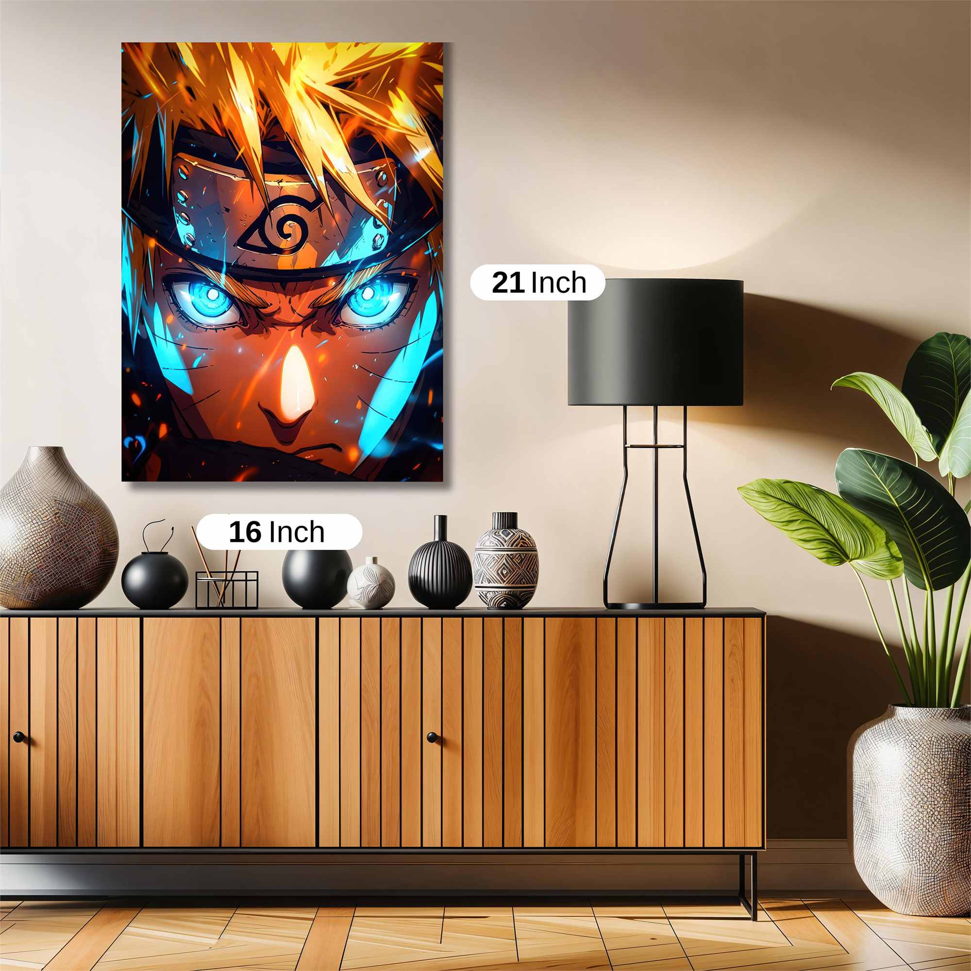 Naruto Fierce Safe Wall Magnetic / M