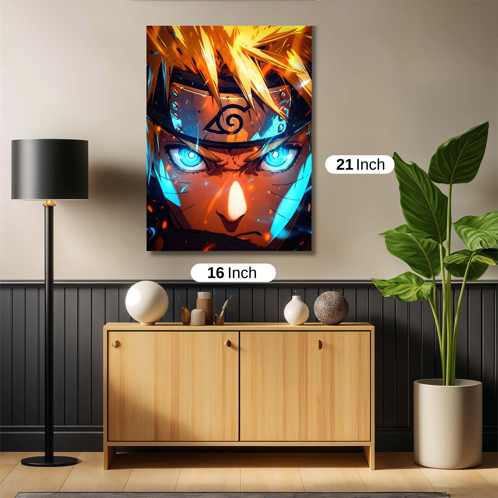 Naruto Fierce Safe Wall Magnetic / M