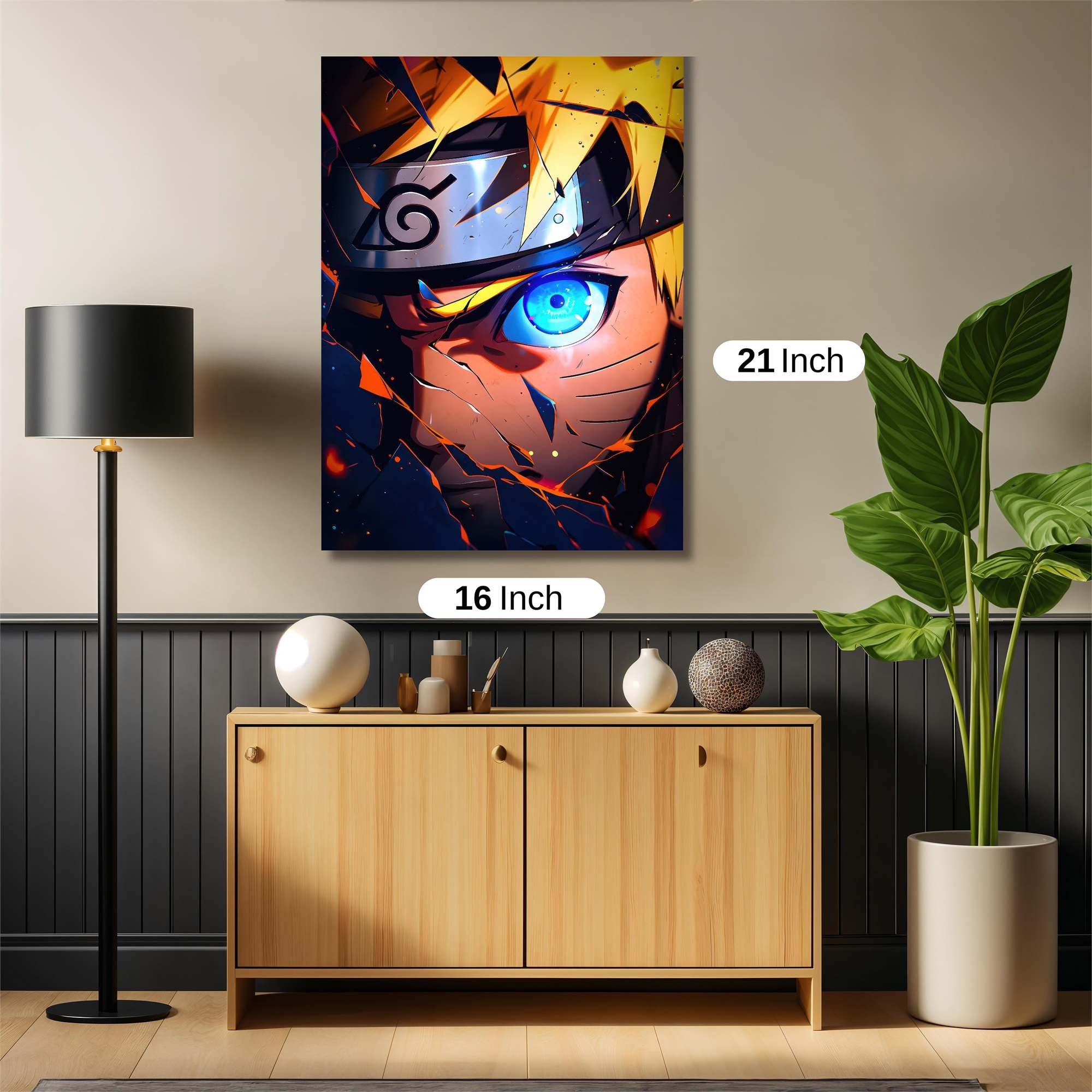 Naruto Intense Safe Wall Magnetic / M